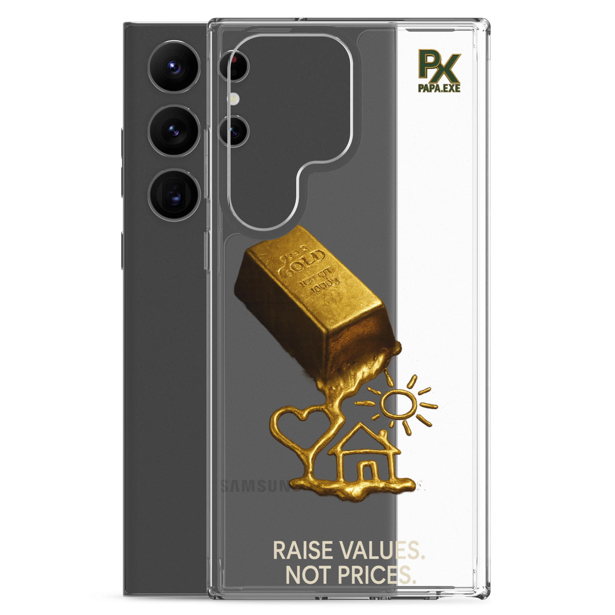 Clear Case für Samsung® | Bloodline Gold