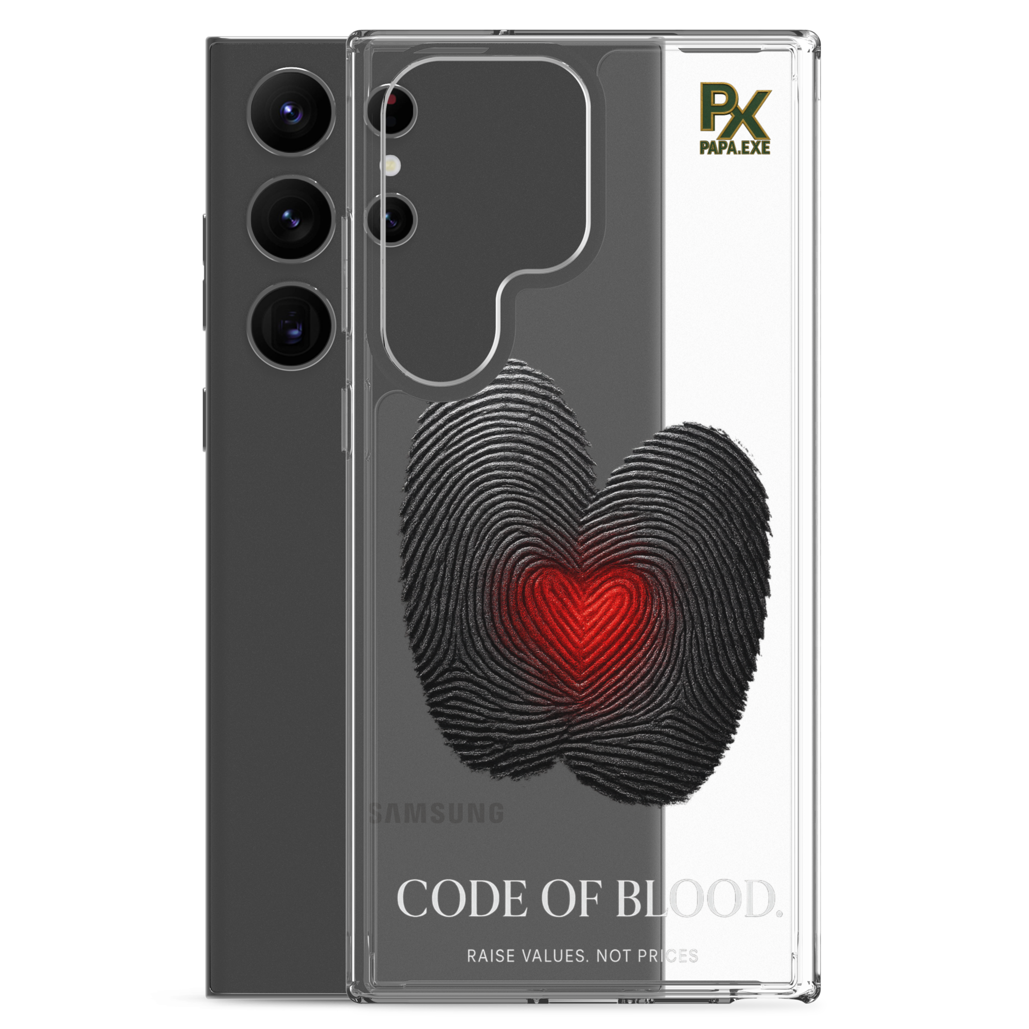 Clear Case für Samsung® | Bloodline Code of Blood