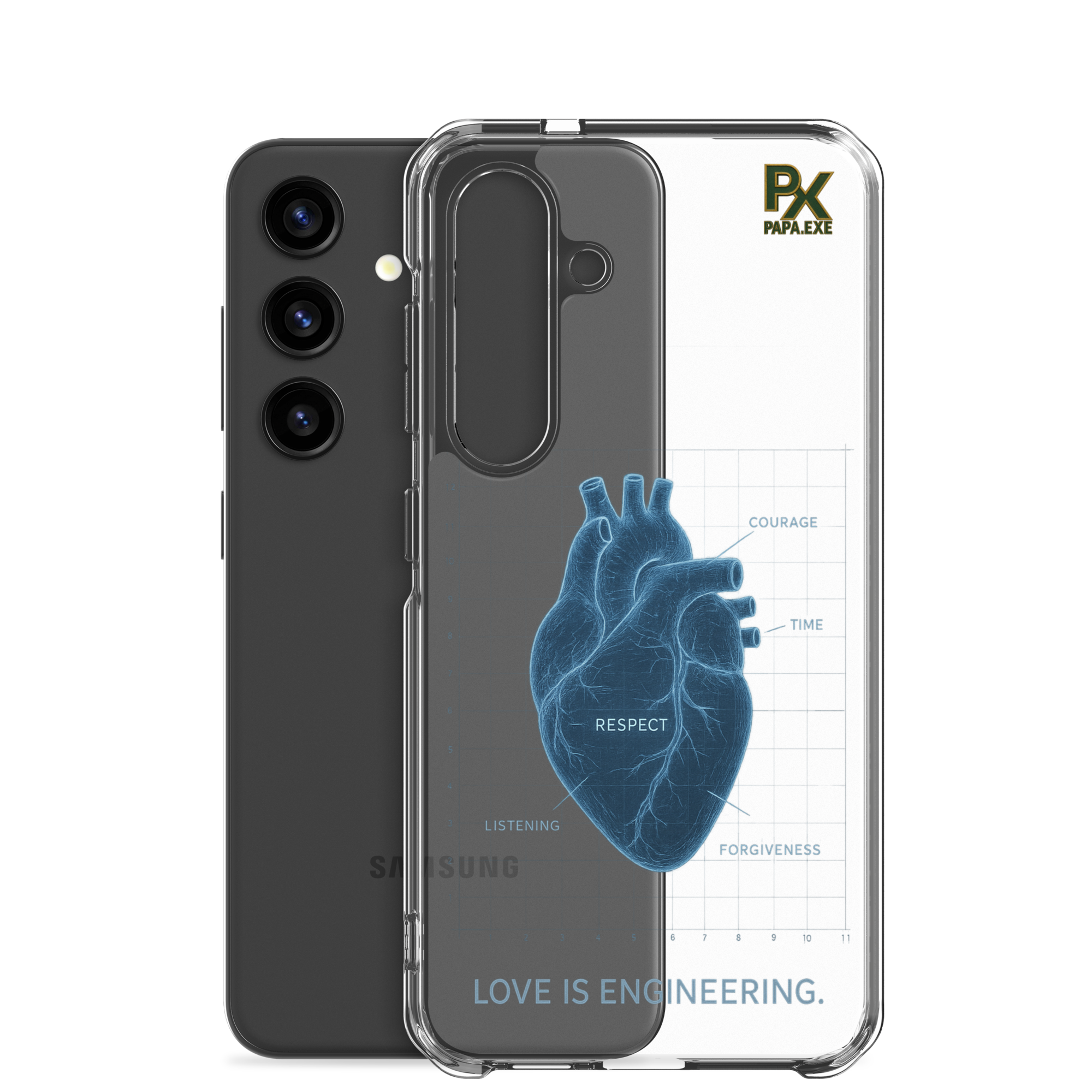 Clear Case für Samsung® | Bloodline Love Engineering