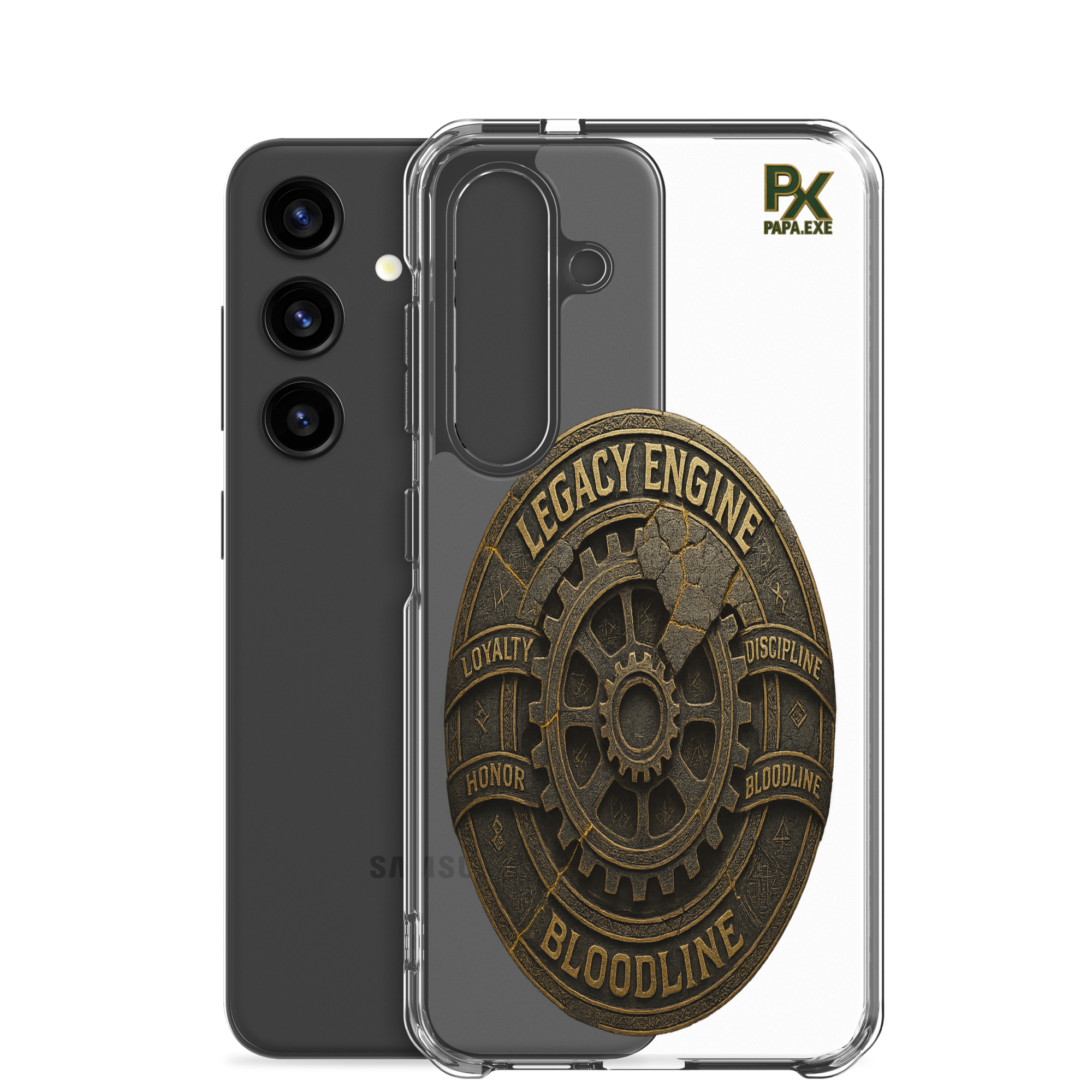 Clear Case für Samsung® | Bloodline Legacy Engine