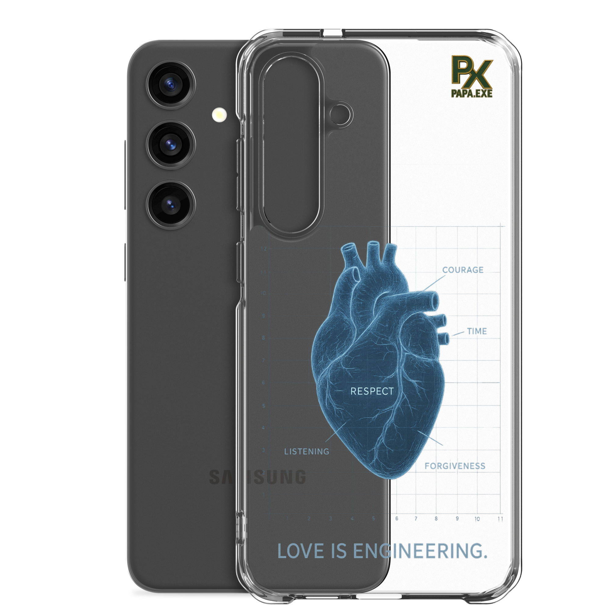 Clear Case für Samsung® | Bloodline Love Engineering