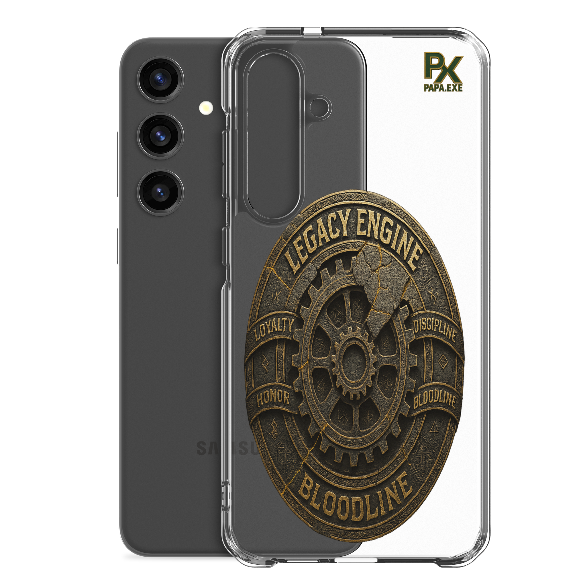 Clear Case für Samsung® | Bloodline Legacy Engine