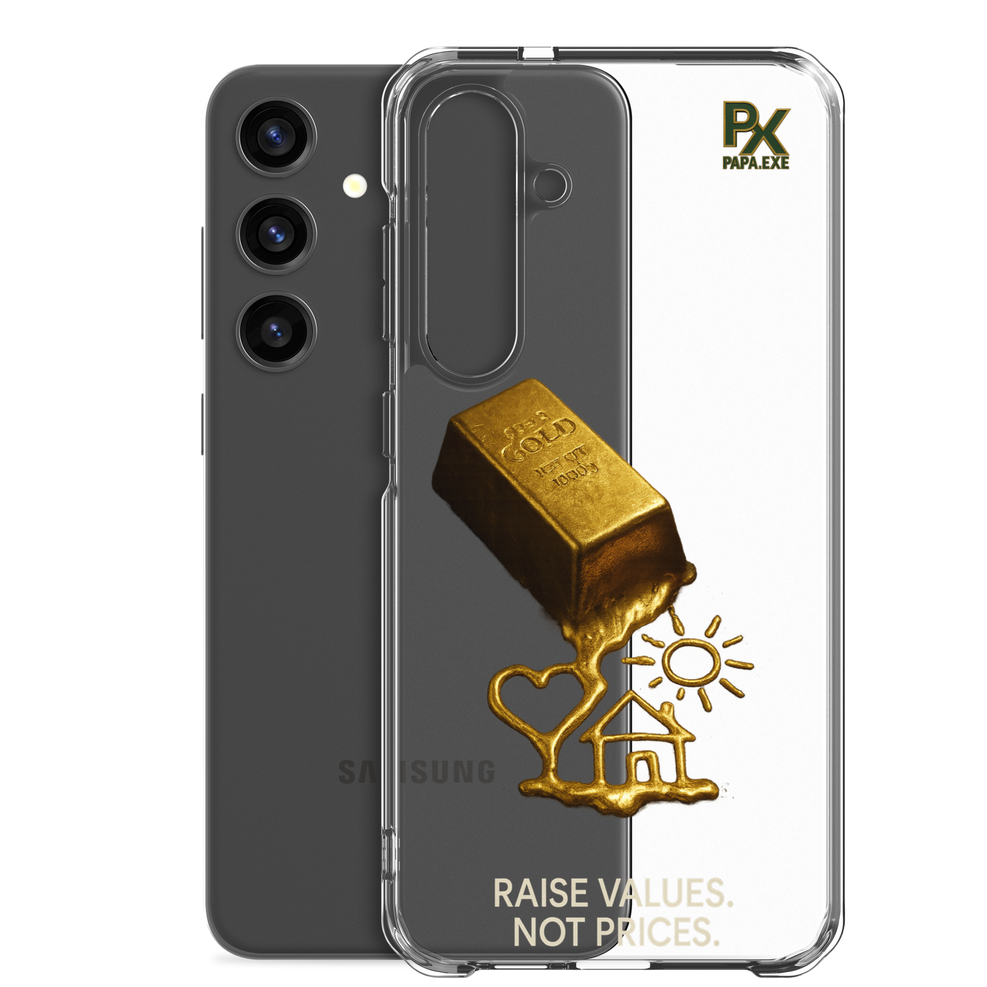 Clear Case für Samsung® | Bloodline Gold