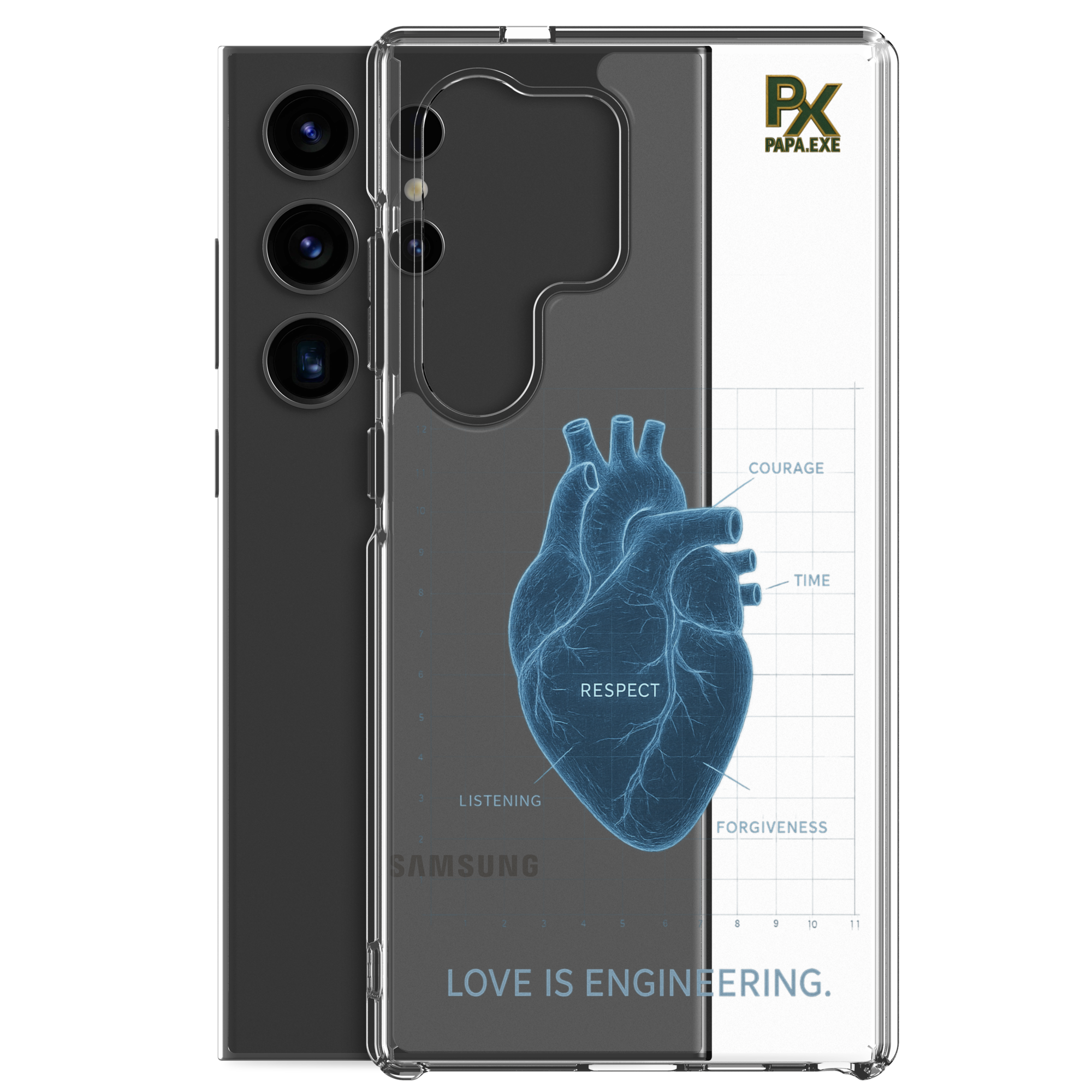 Clear Case für Samsung® | Bloodline Love Engineering