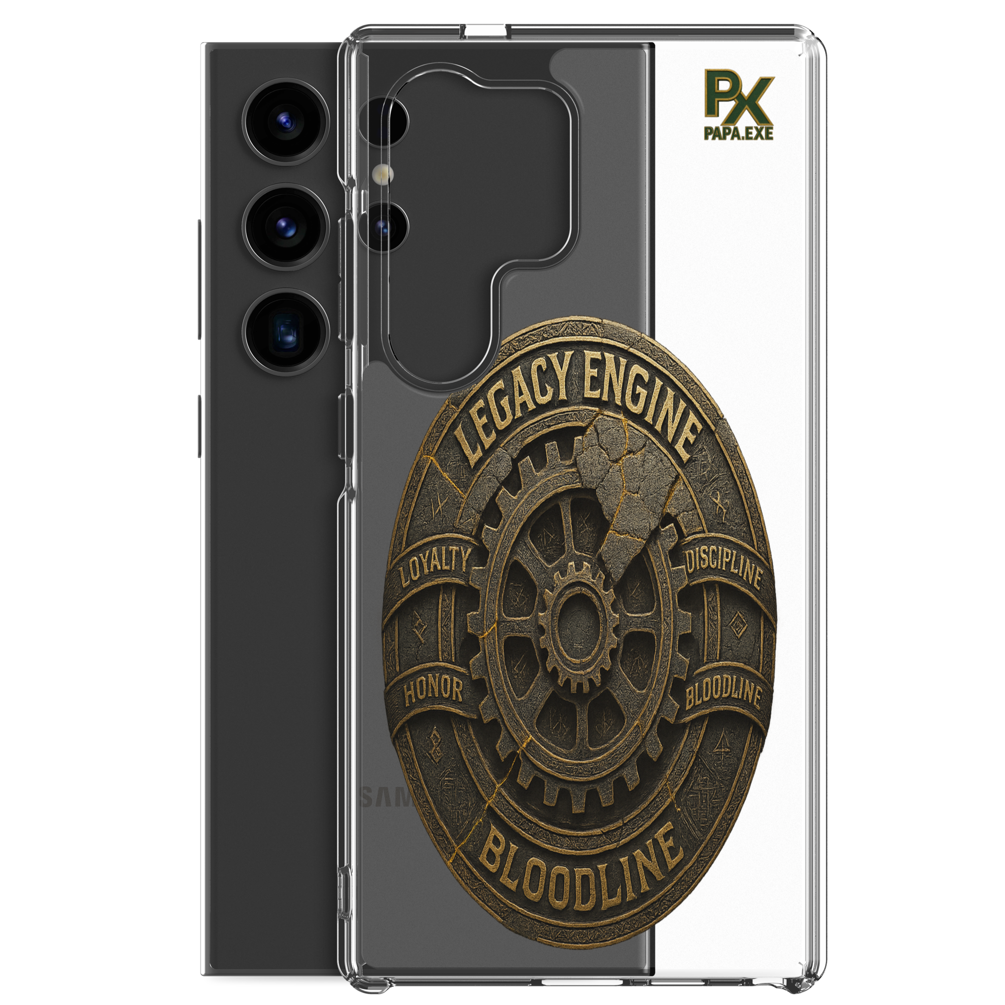 Clear Case für Samsung® | Bloodline Legacy Engine