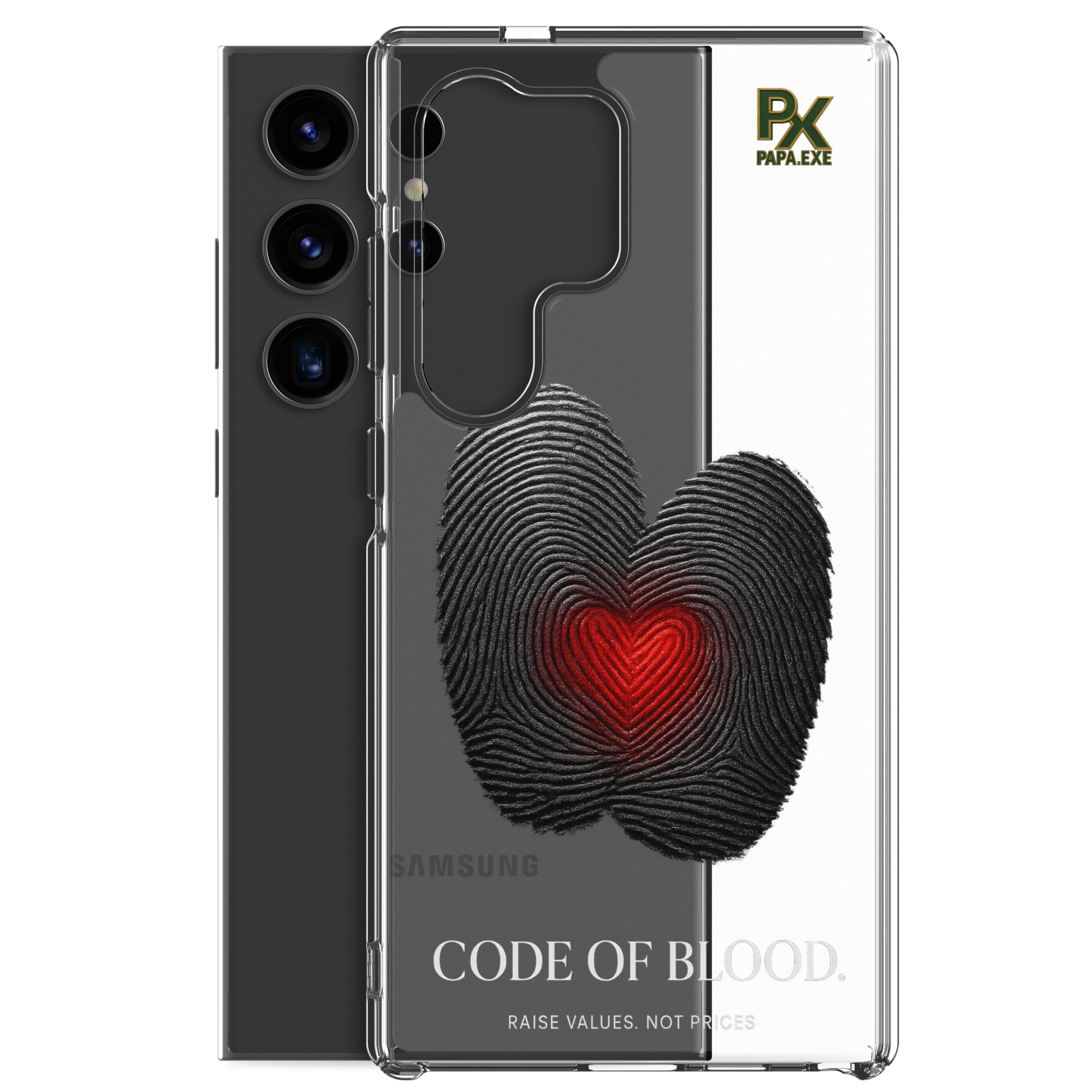 Clear Case für Samsung® | Bloodline Code of Blood