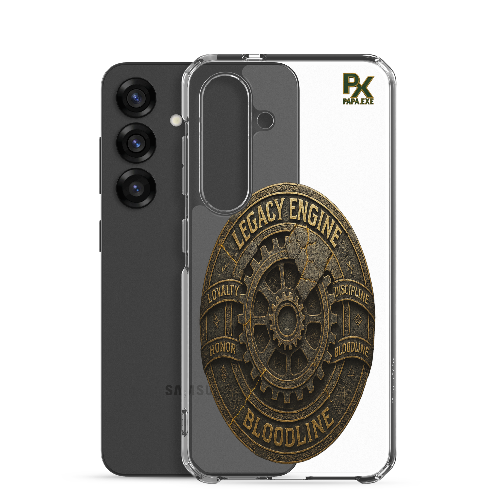 Clear Case für Samsung® | Bloodline Legacy Engine