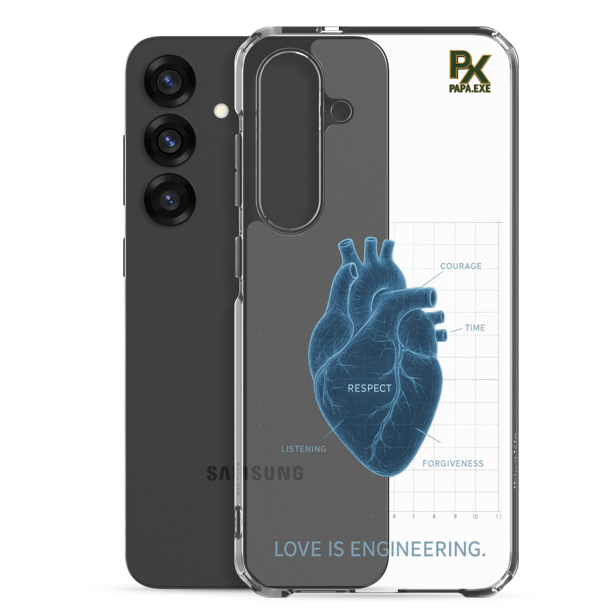 Clear Case für Samsung® | Bloodline Love Engineering