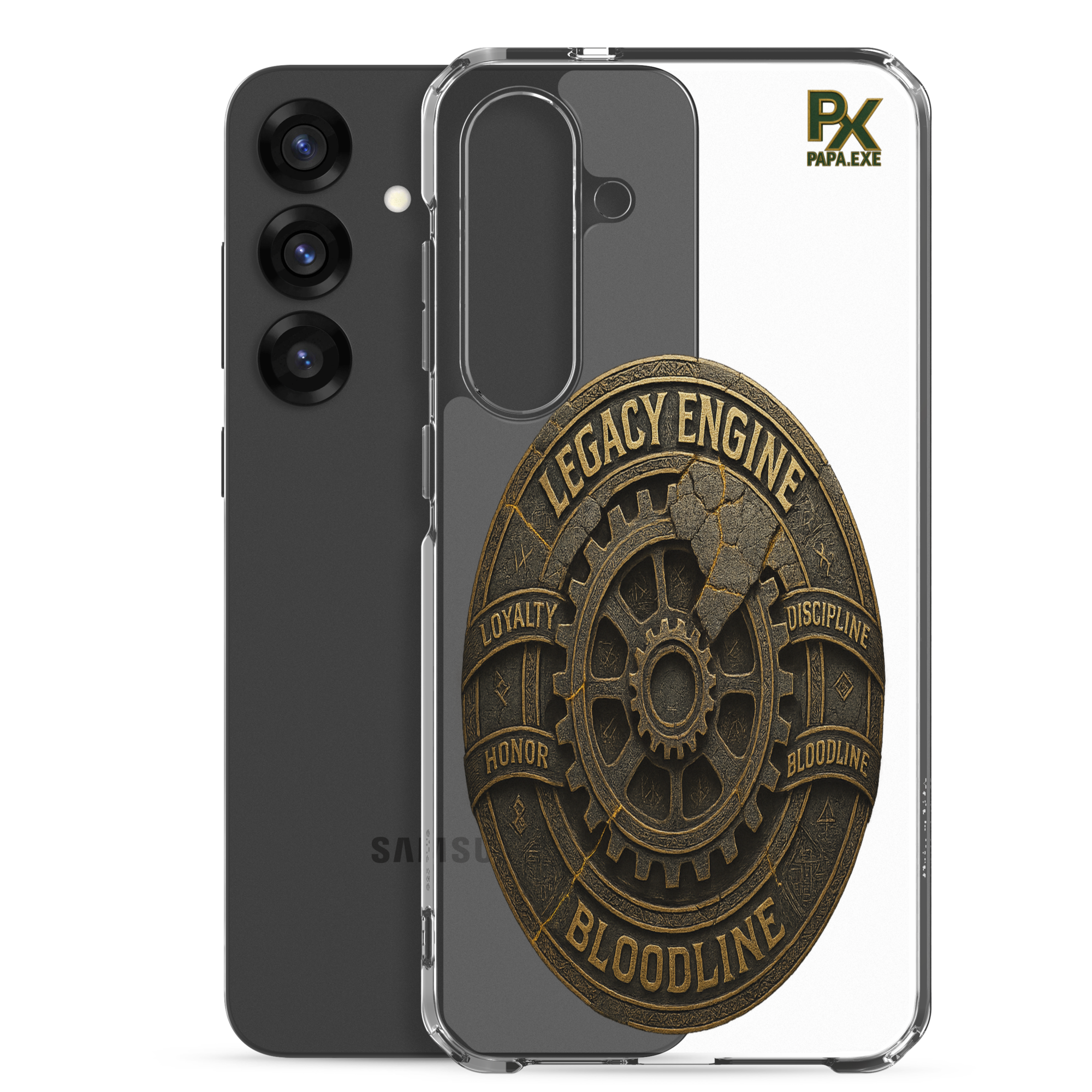 Clear Case für Samsung® | Bloodline Legacy Engine