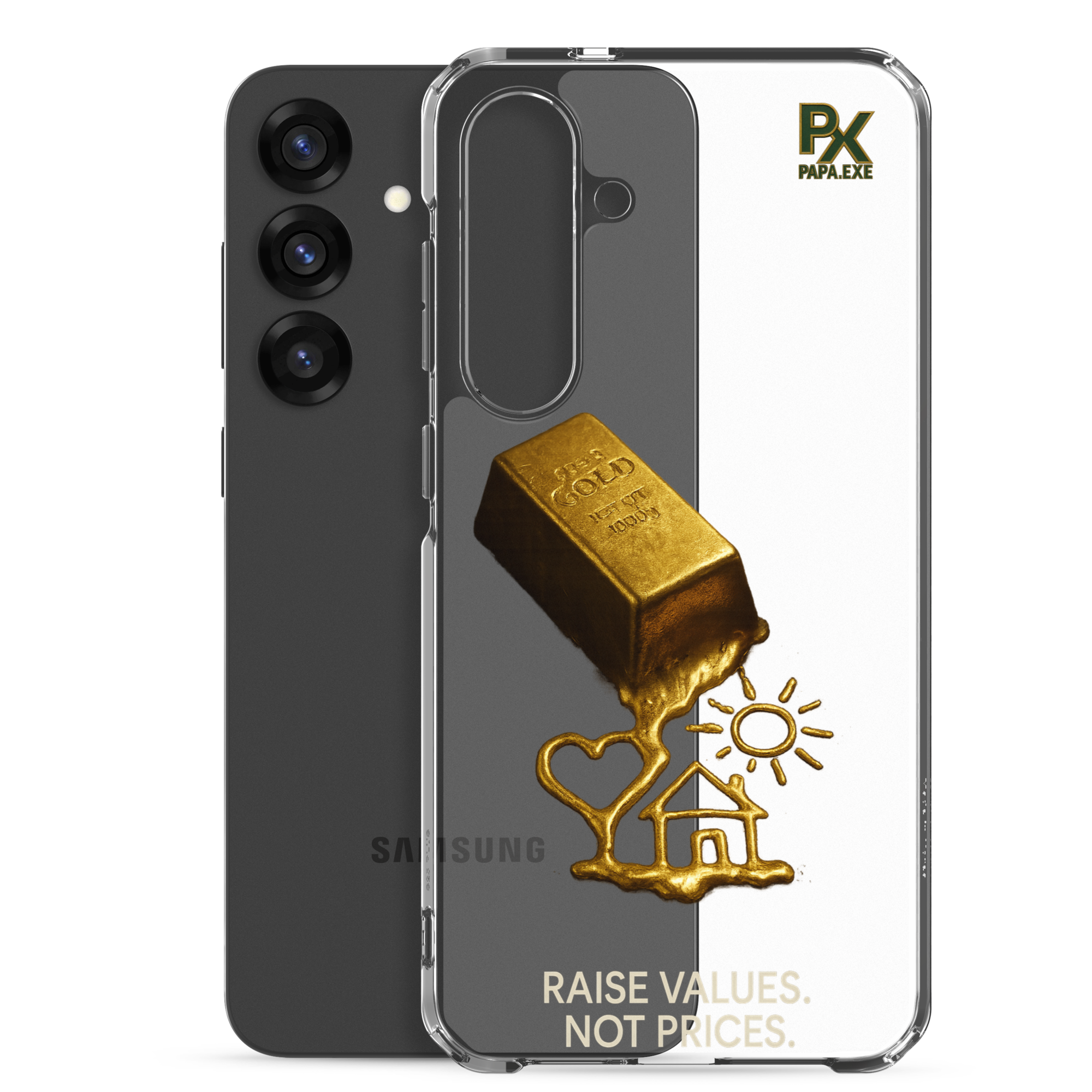 Clear Case für Samsung® | Bloodline Gold