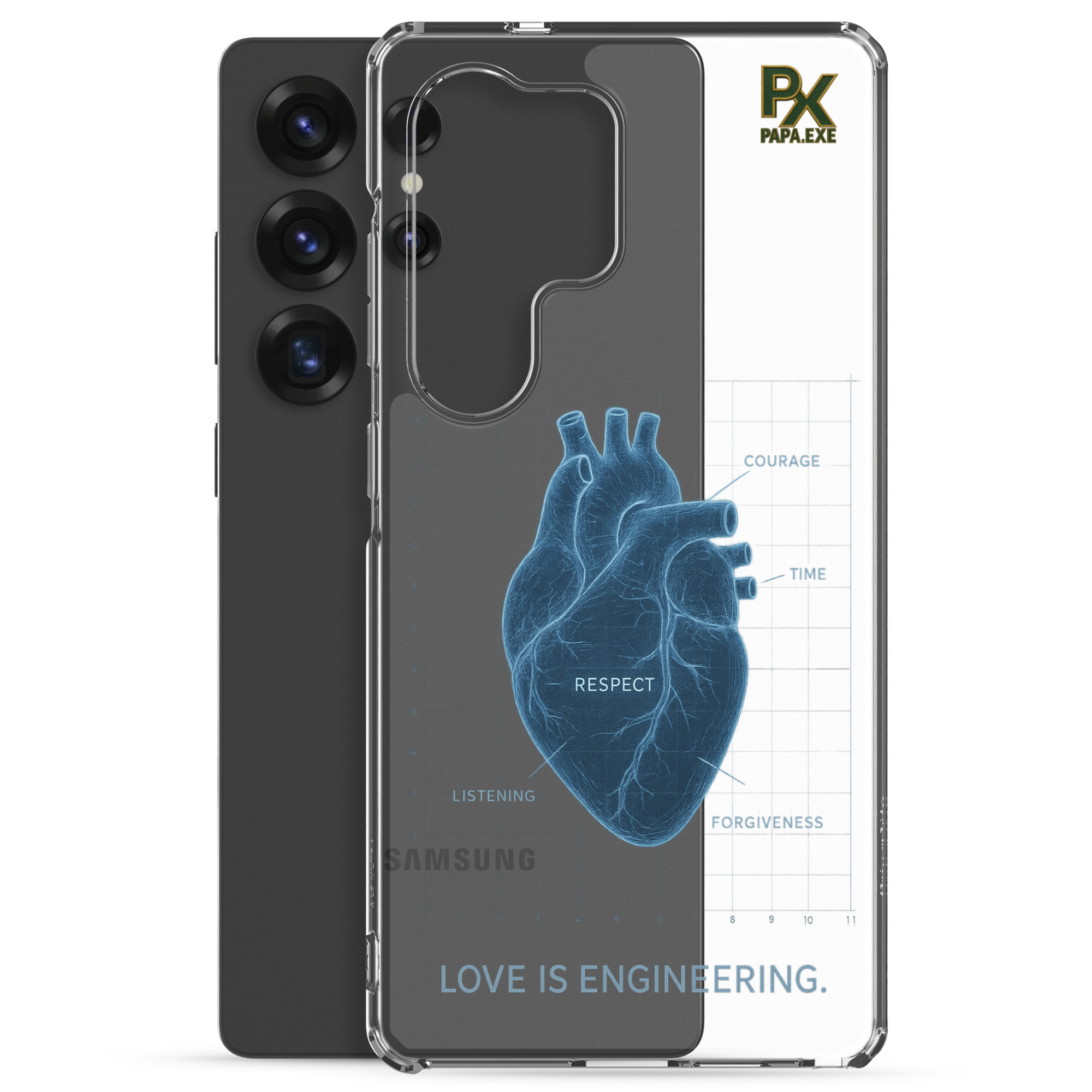 Clear Case für Samsung® | Bloodline Love Engineering