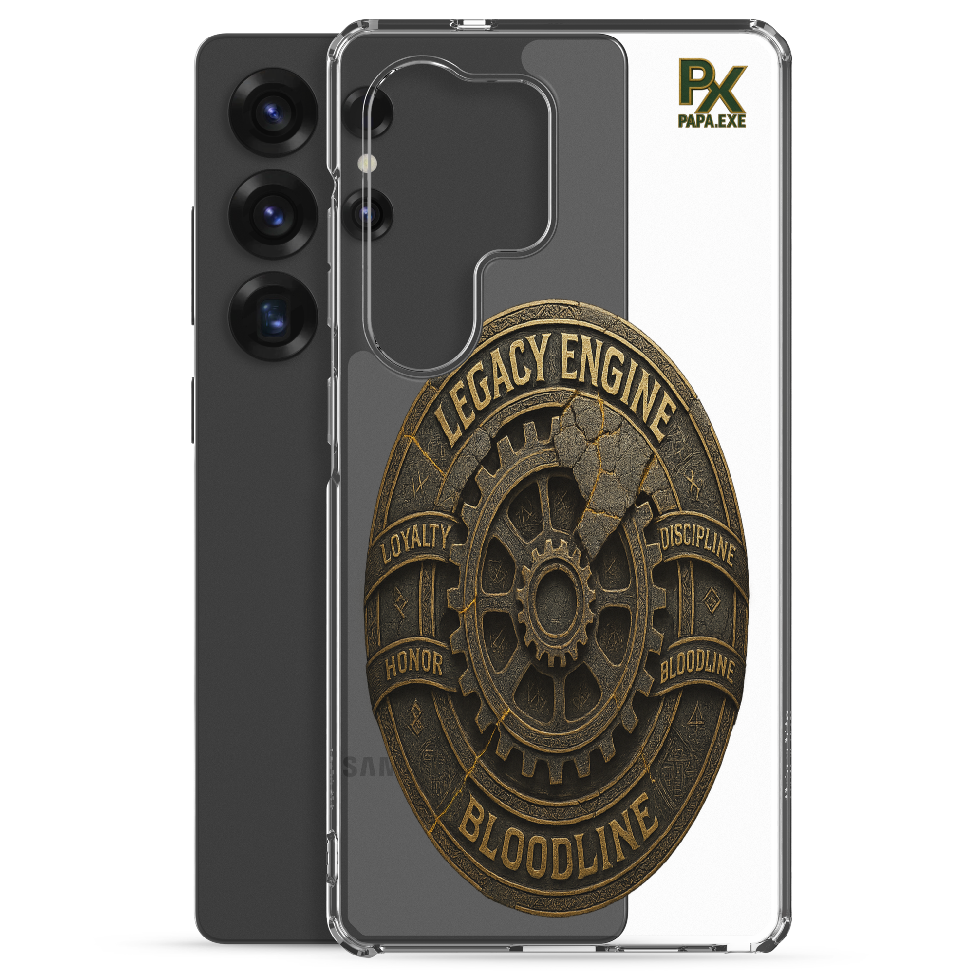 Clear Case für Samsung® | Bloodline Legacy Engine