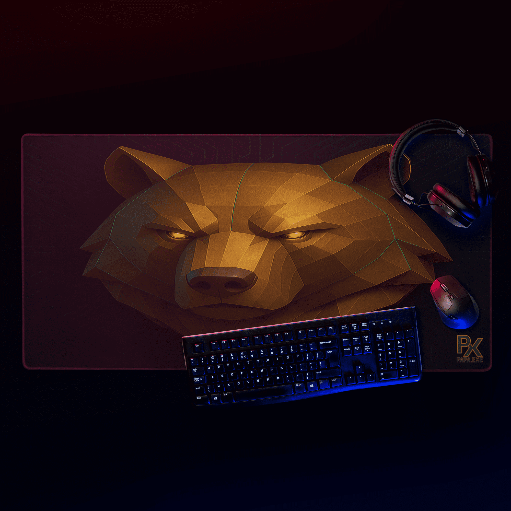 Gaming-Mauspad | Papa Bär G`Oldie