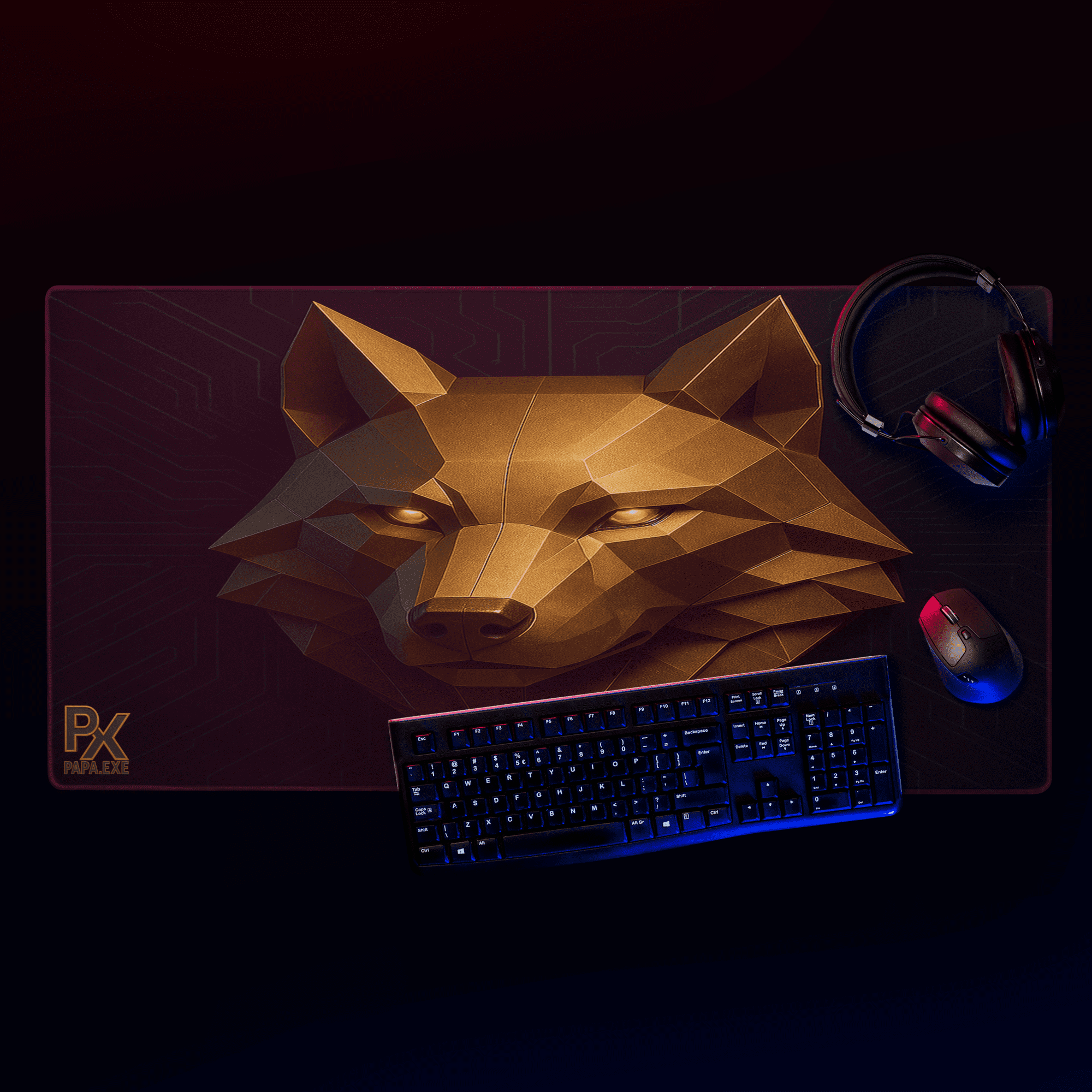 Gaming-Mauspad | Wolf G`Oldie