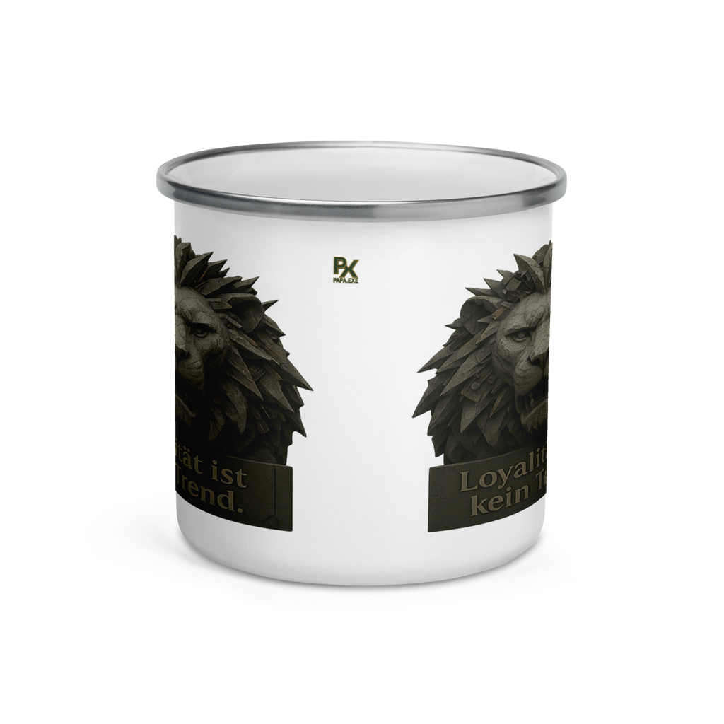 Emaille-Tasse | Bloodline Kein Trend