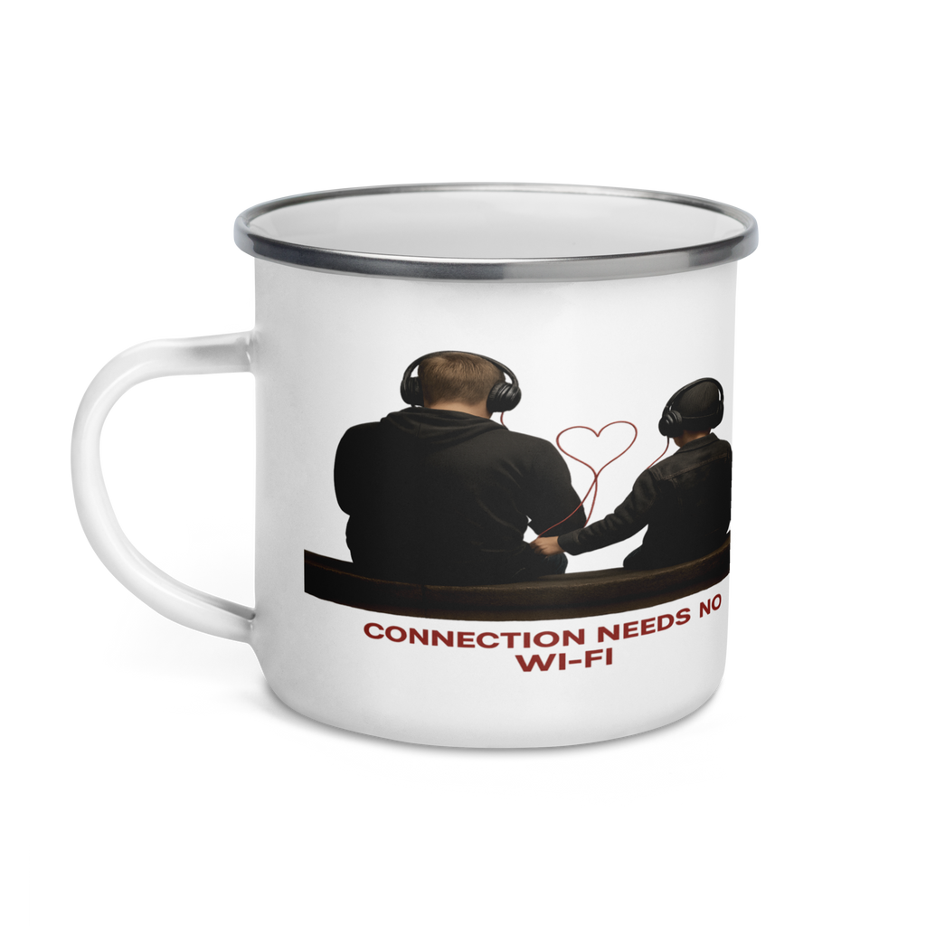Emaille-Tasse | Bloodline Wi-Fi
