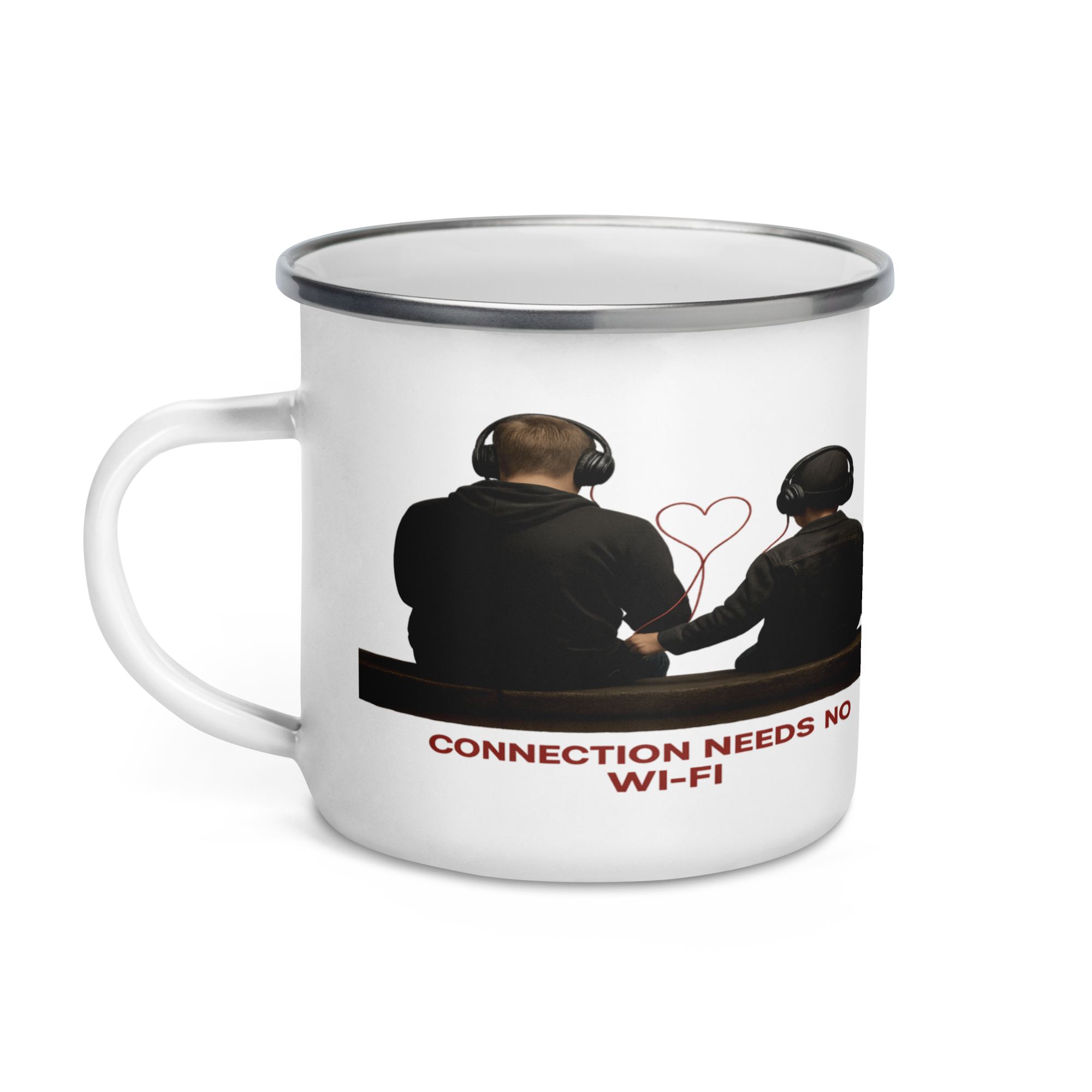 Emaille-Tasse | Bloodline Wi-Fi