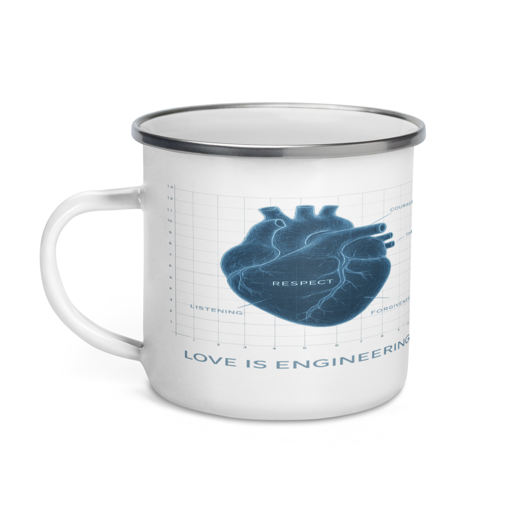 Emaille-Tasse | Bloodline Love Engineering