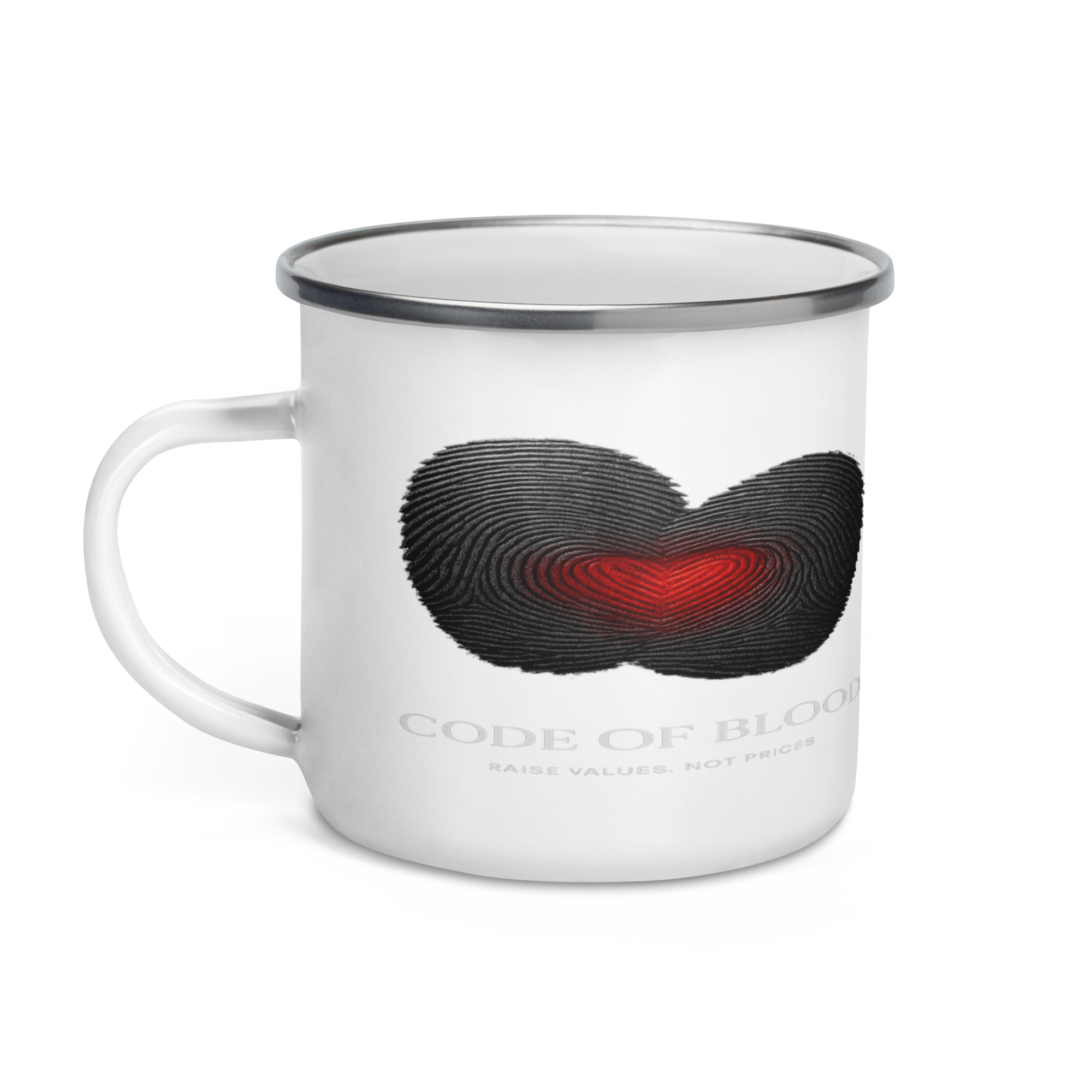 Emaille-Tasse | Bloodline Code