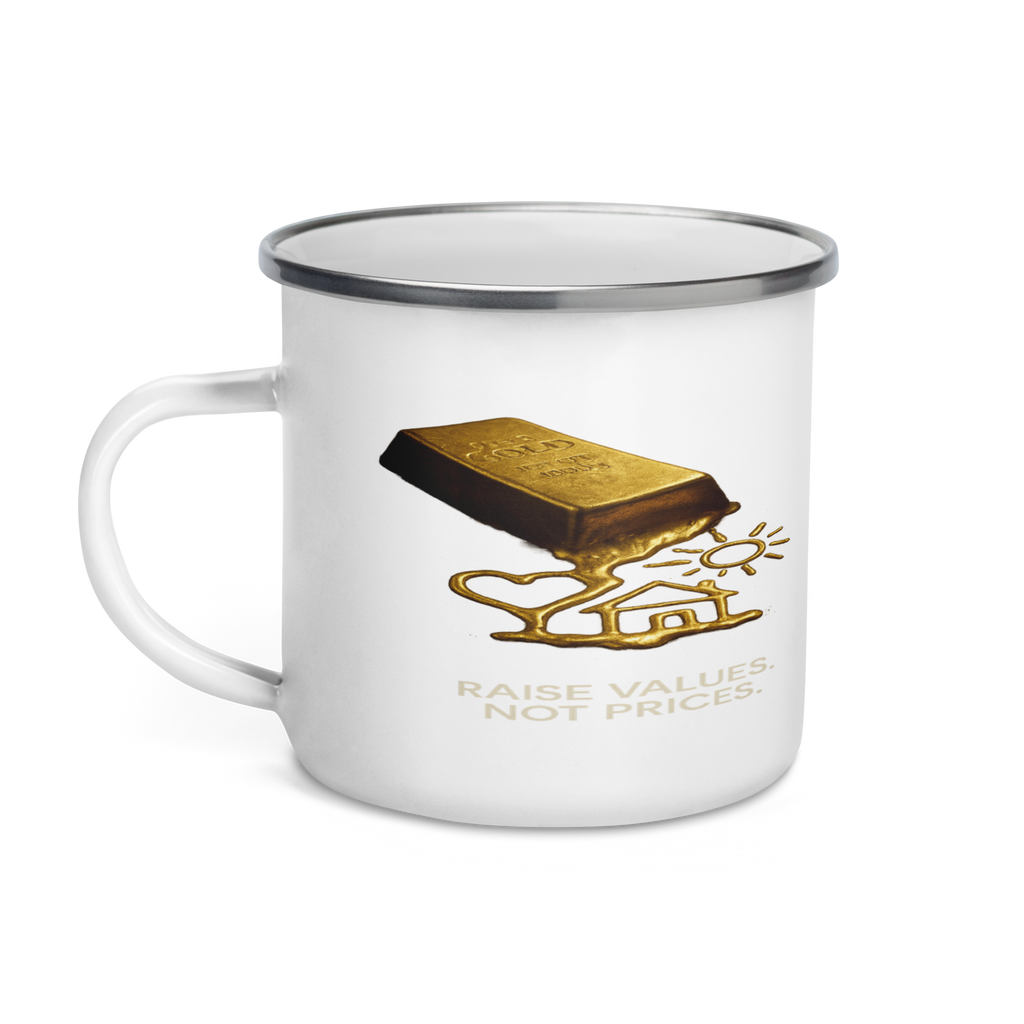 Emaille-Tasse | Bloodline Gold