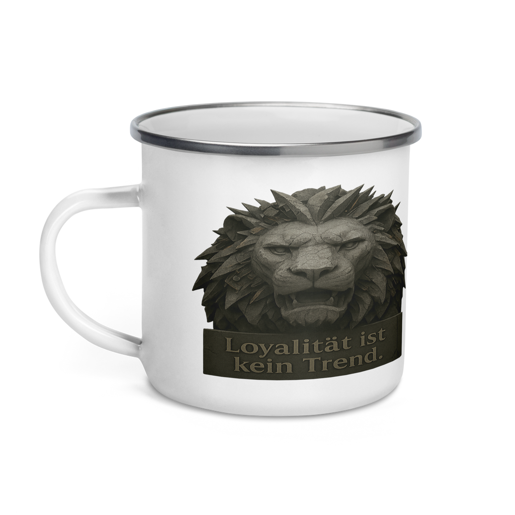 Emaille-Tasse | Bloodline Kein Trend