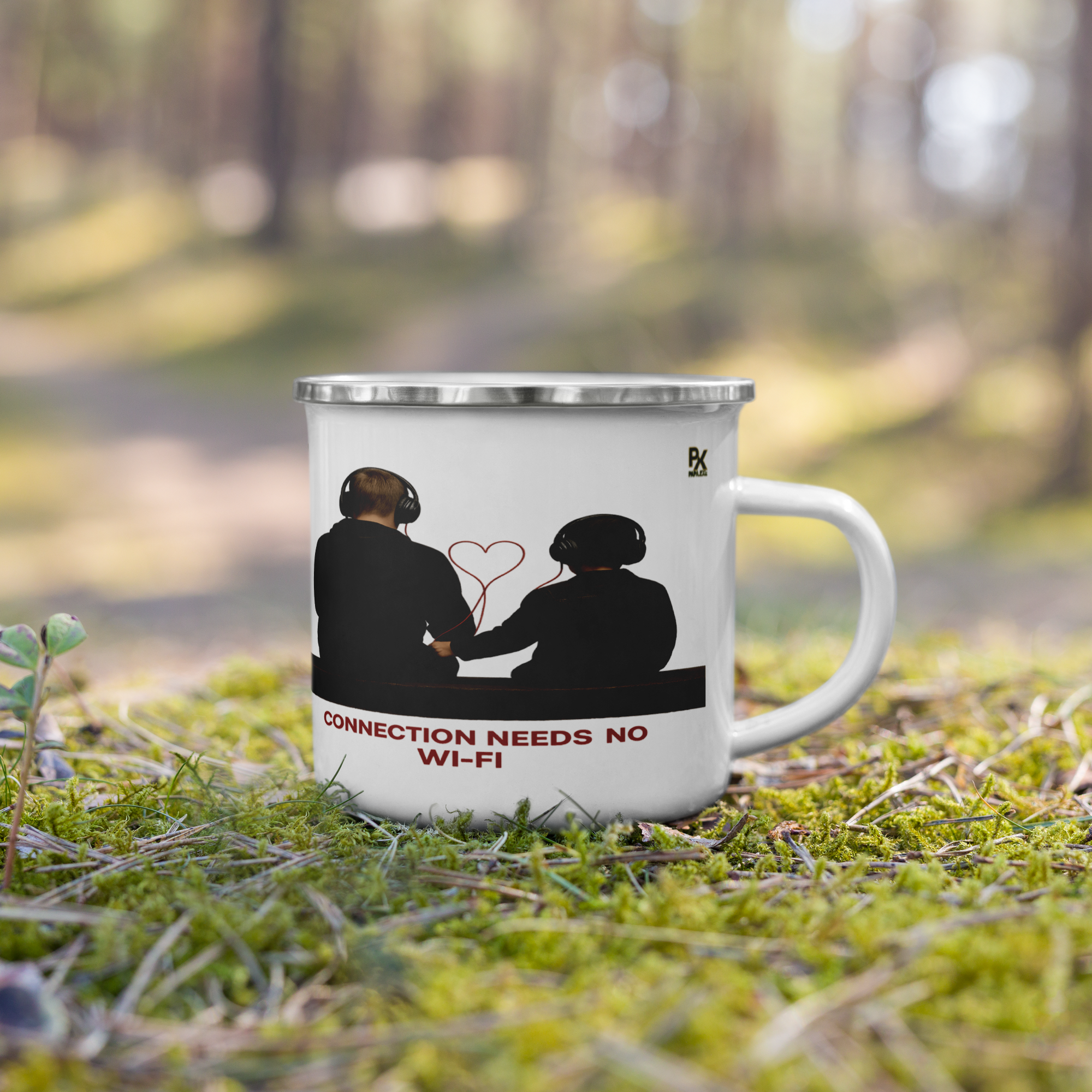 Emaille-Tasse | Bloodline Wi-Fi