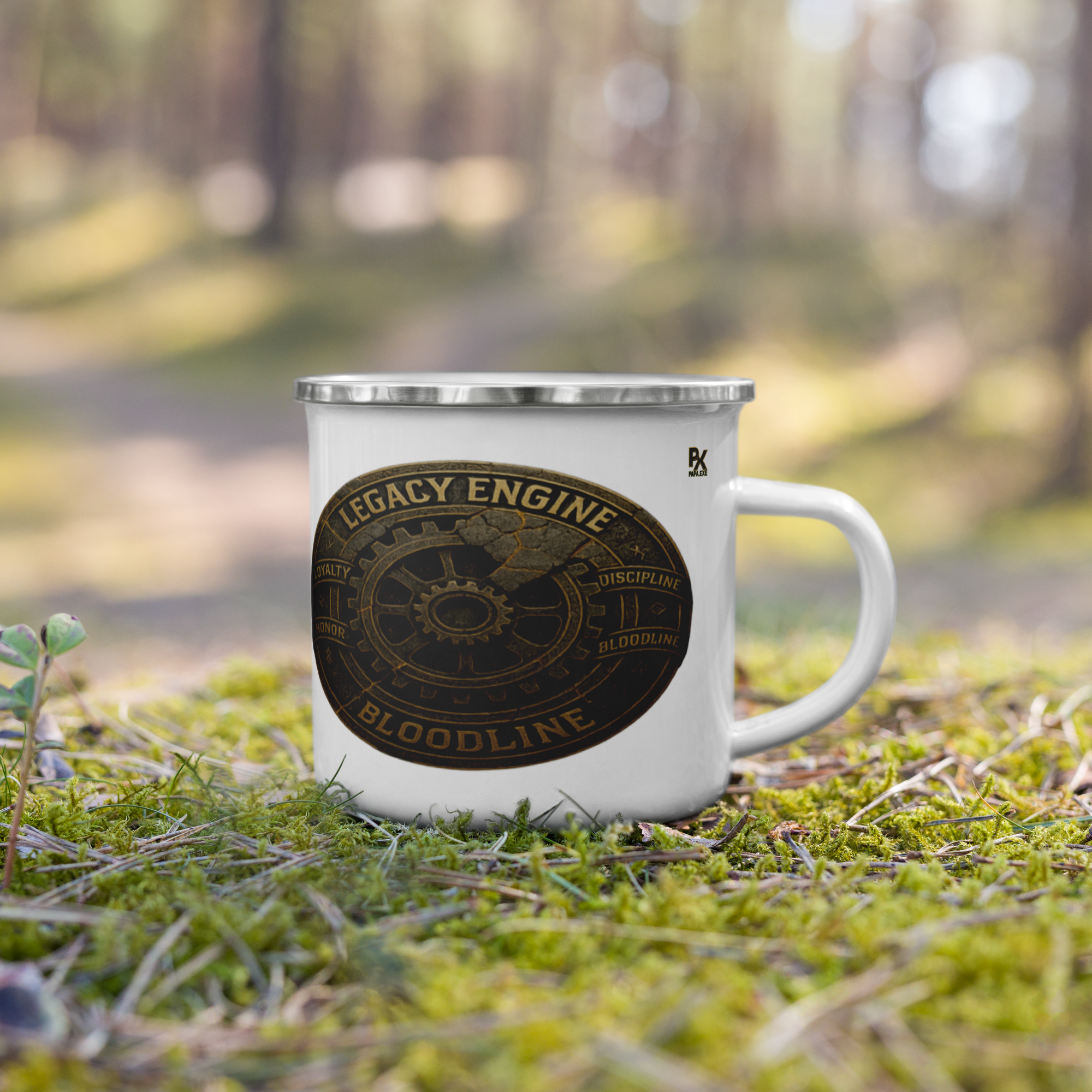 Emaille-Tasse | Bloodline Legacy Engine