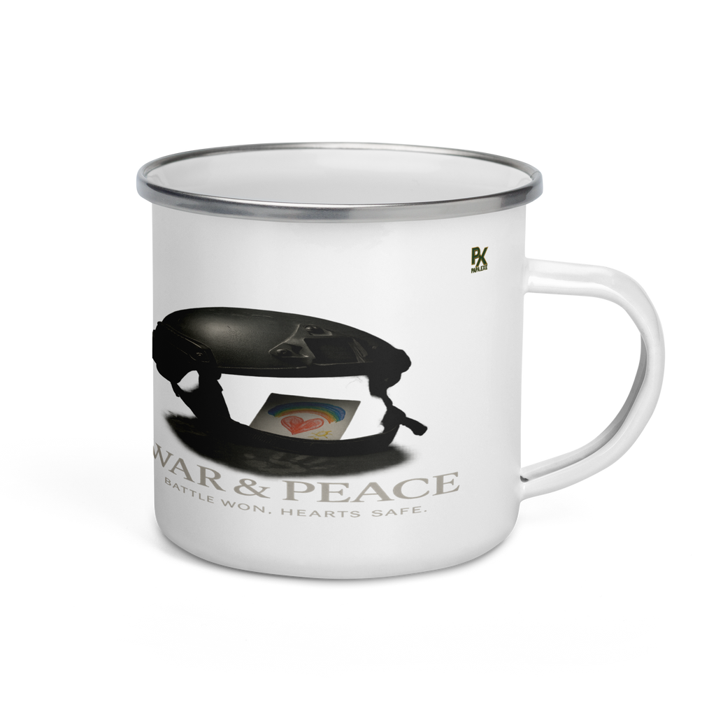 Emaille-Tasse | Bloodline War&Peace