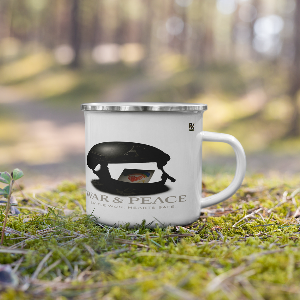 Emaille-Tasse | Bloodline War&Peace