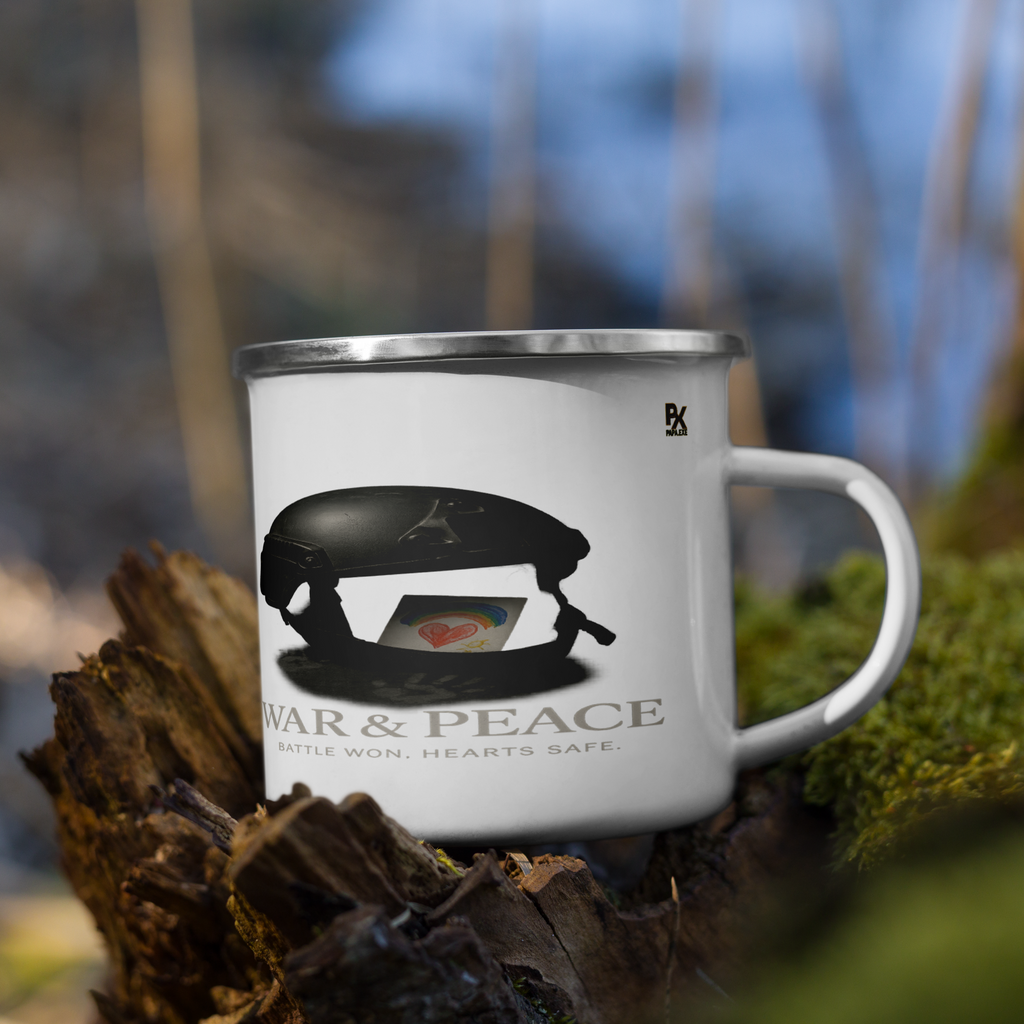 Emaille-Tasse | Bloodline War&Peace