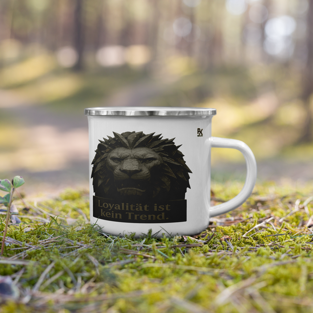 Emaille-Tasse | Bloodline Kein Trend