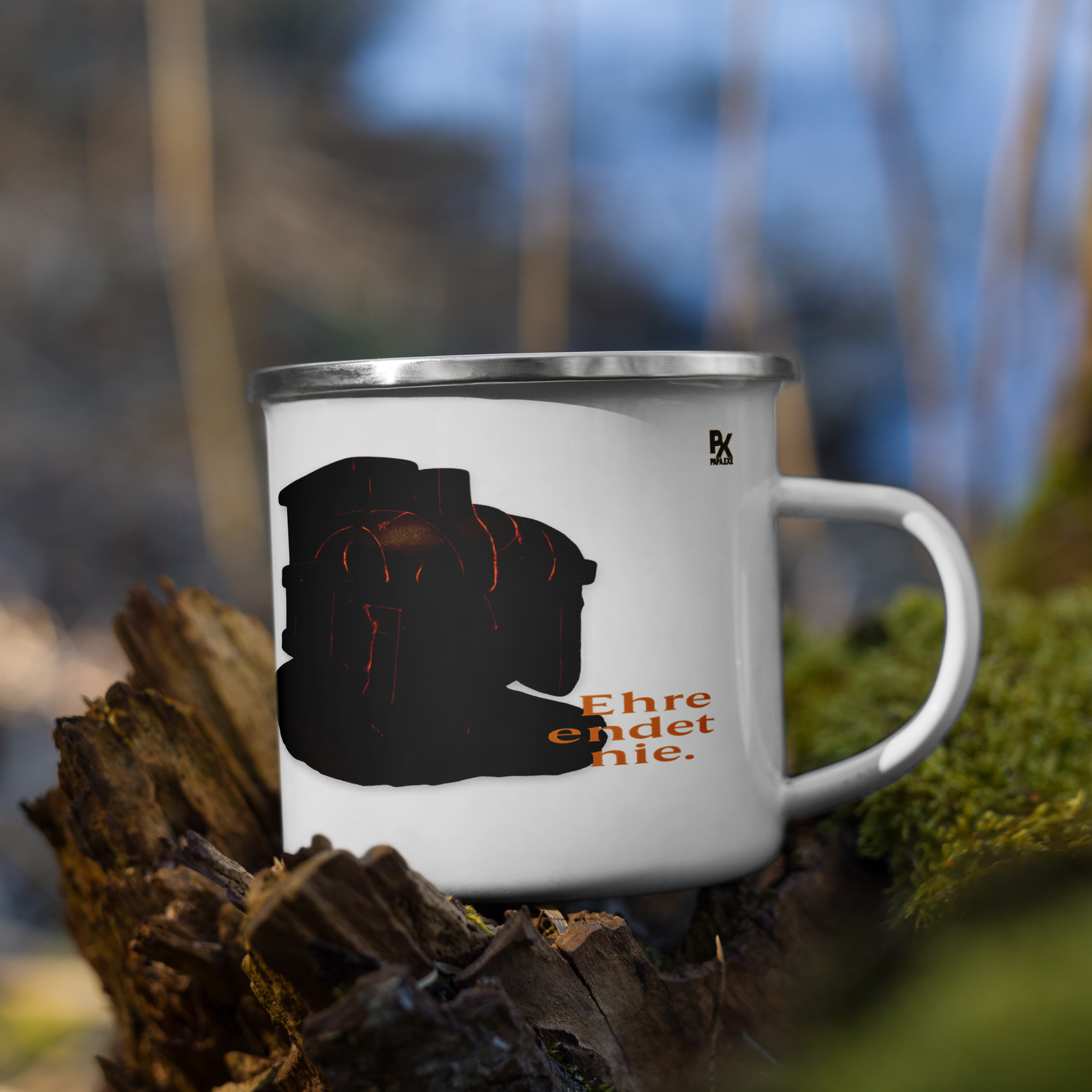 Emaille-Tasse | Bloodline Ehre