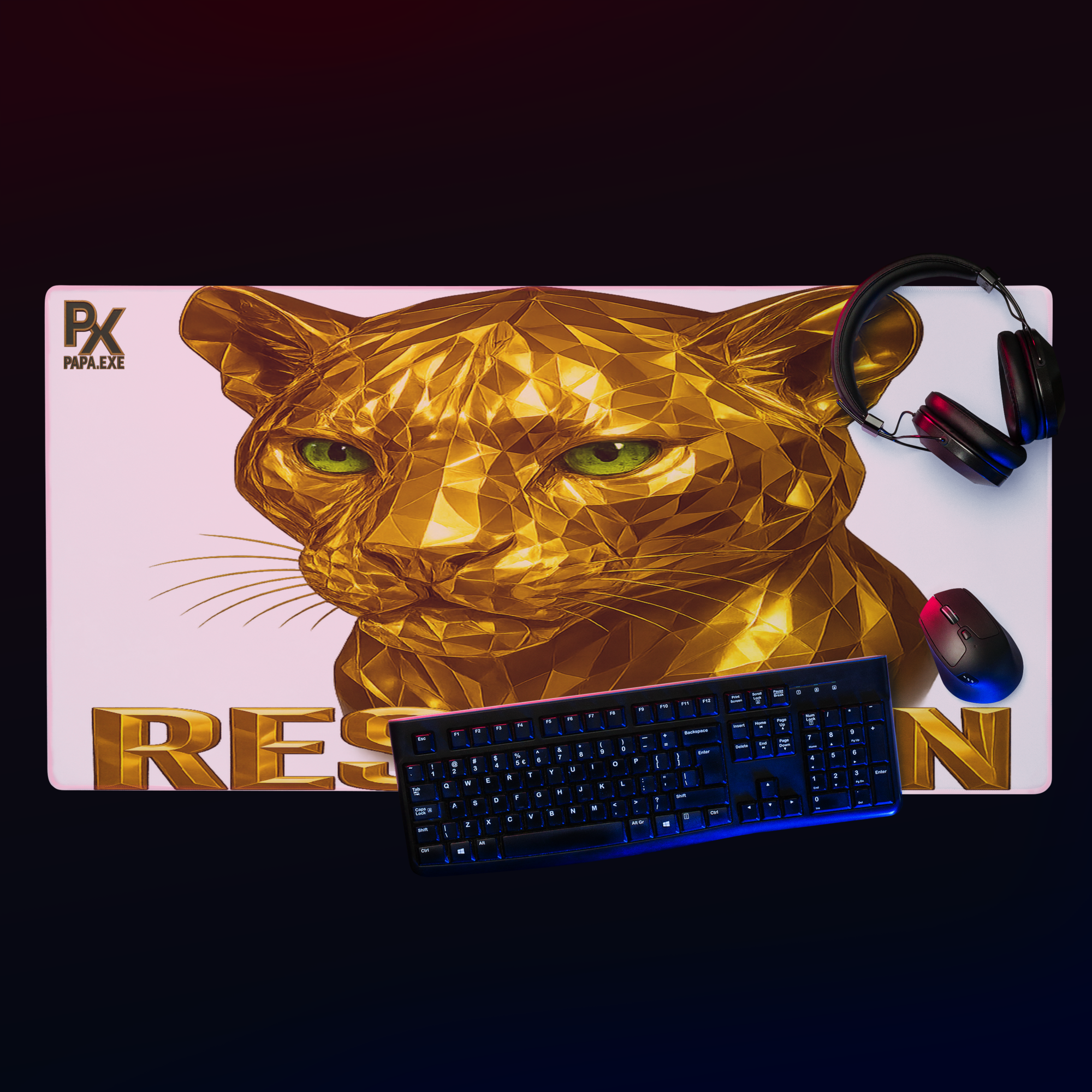 Gaming Mauspad | Goldie Respawn Tiger