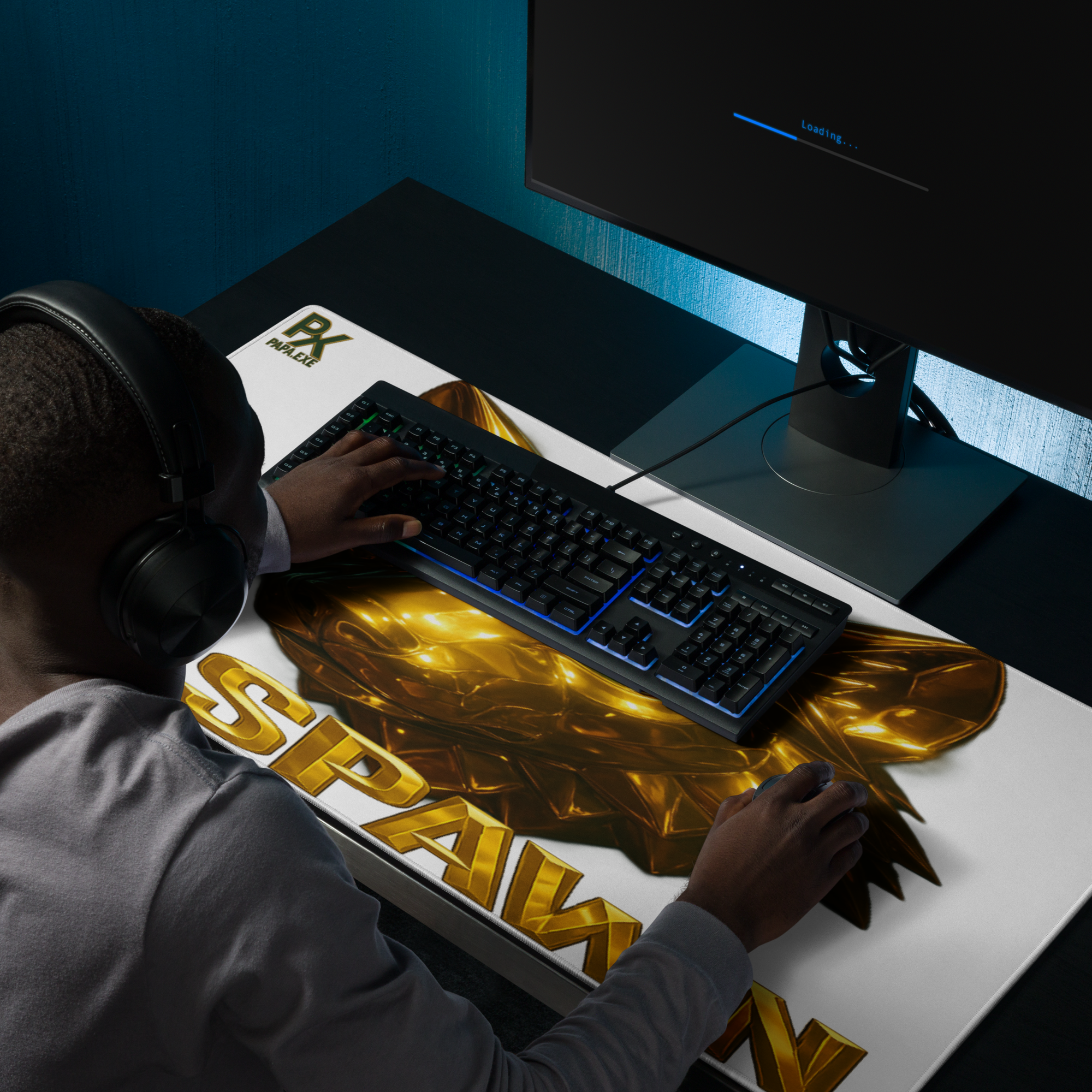 Gaming Mauspad | Goldie Respawn Wolf