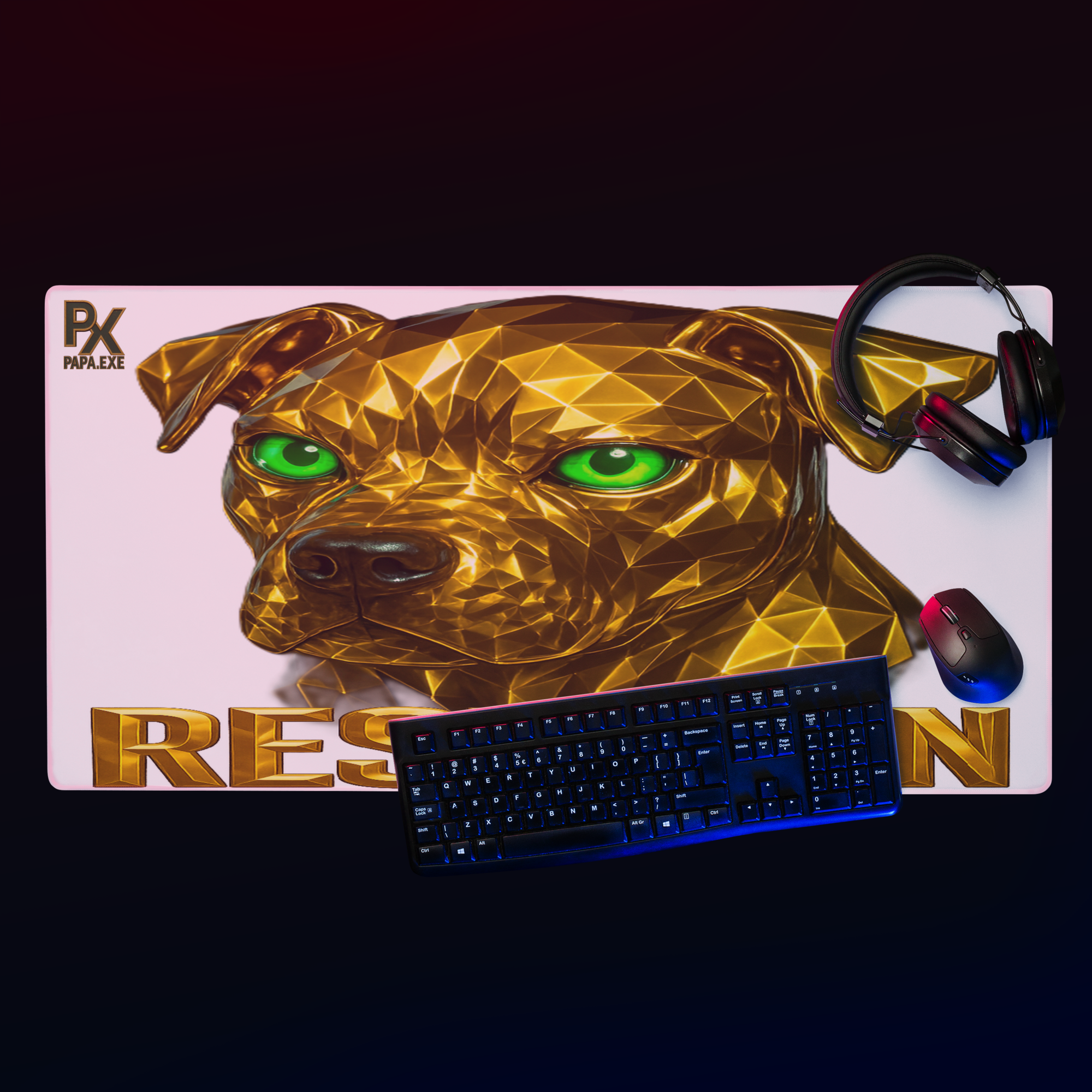 Gaming Mauspad | Goldie Respawn Pit