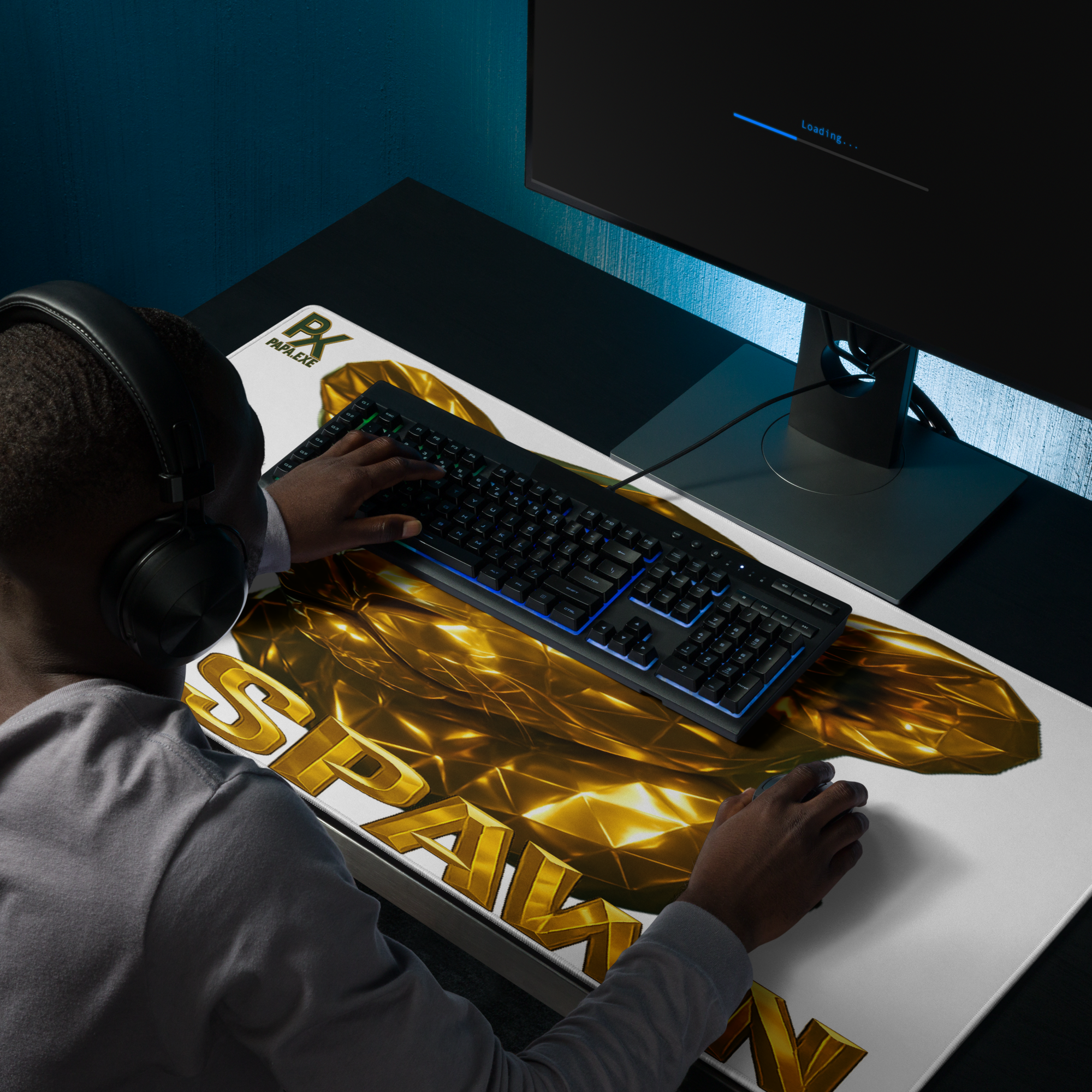 Gaming Mauspad | Goldie Respawn Löwe