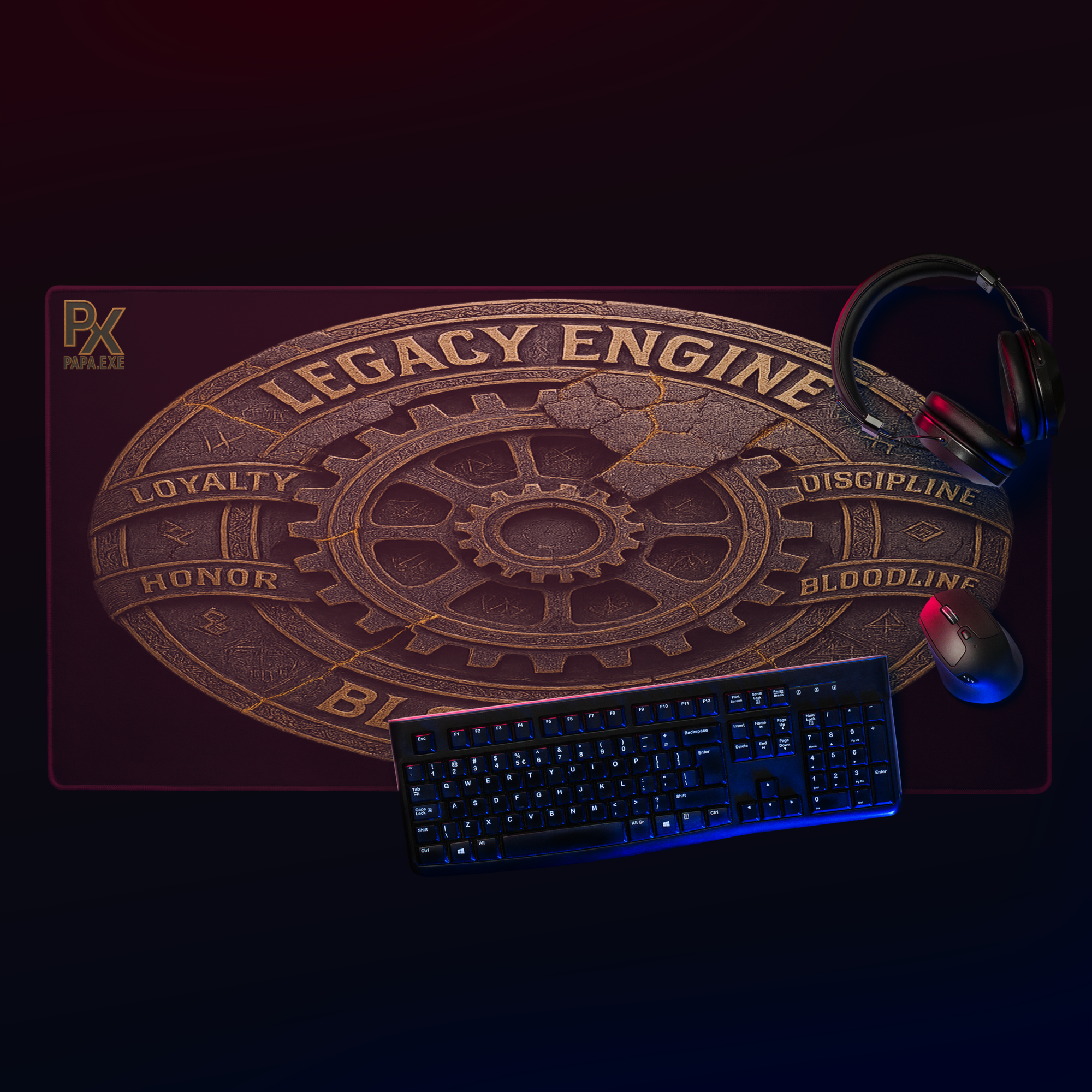 Gaming Mauspad | Bloodline Legacy Engine