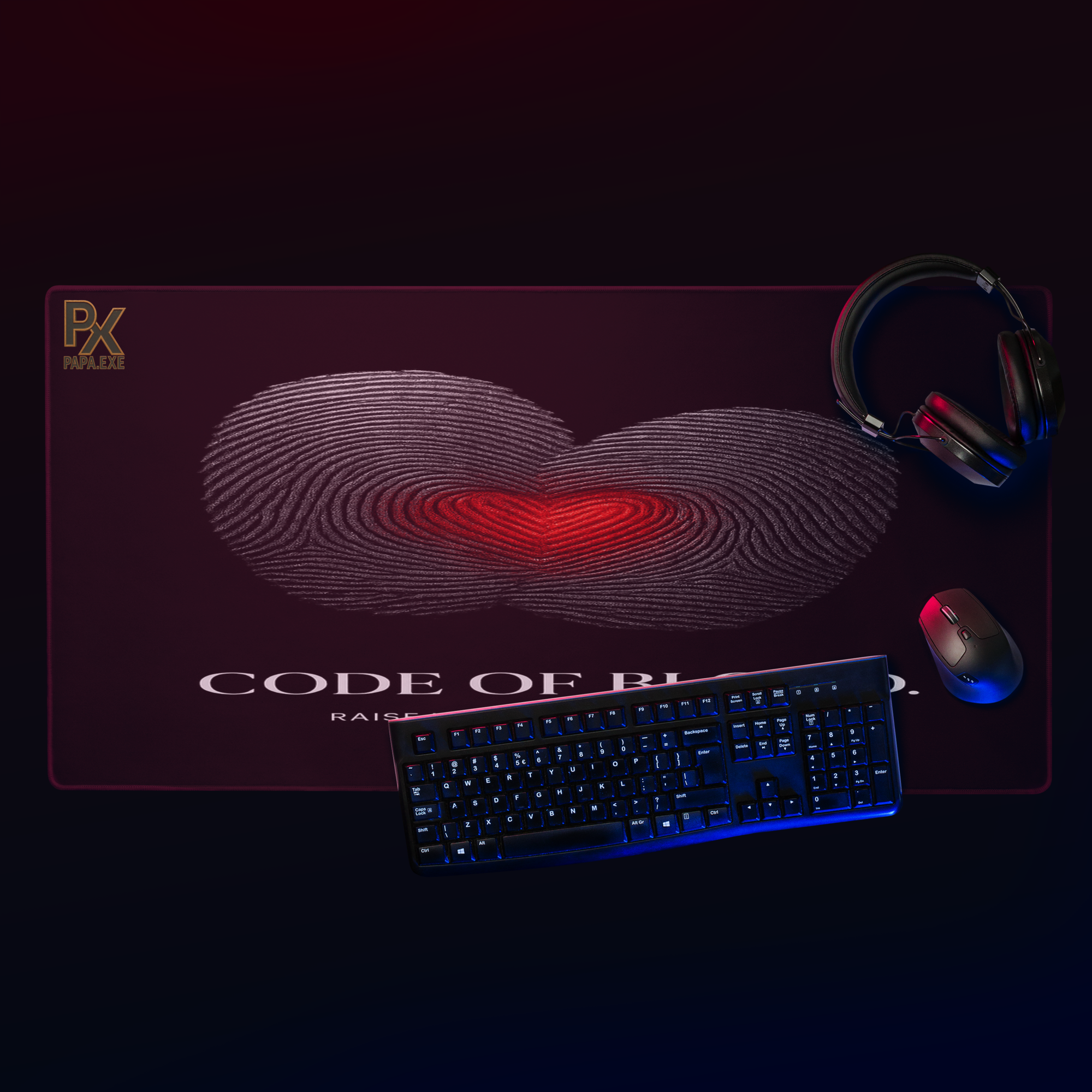 Gaming Mauspad | Bloodline Code of Blood