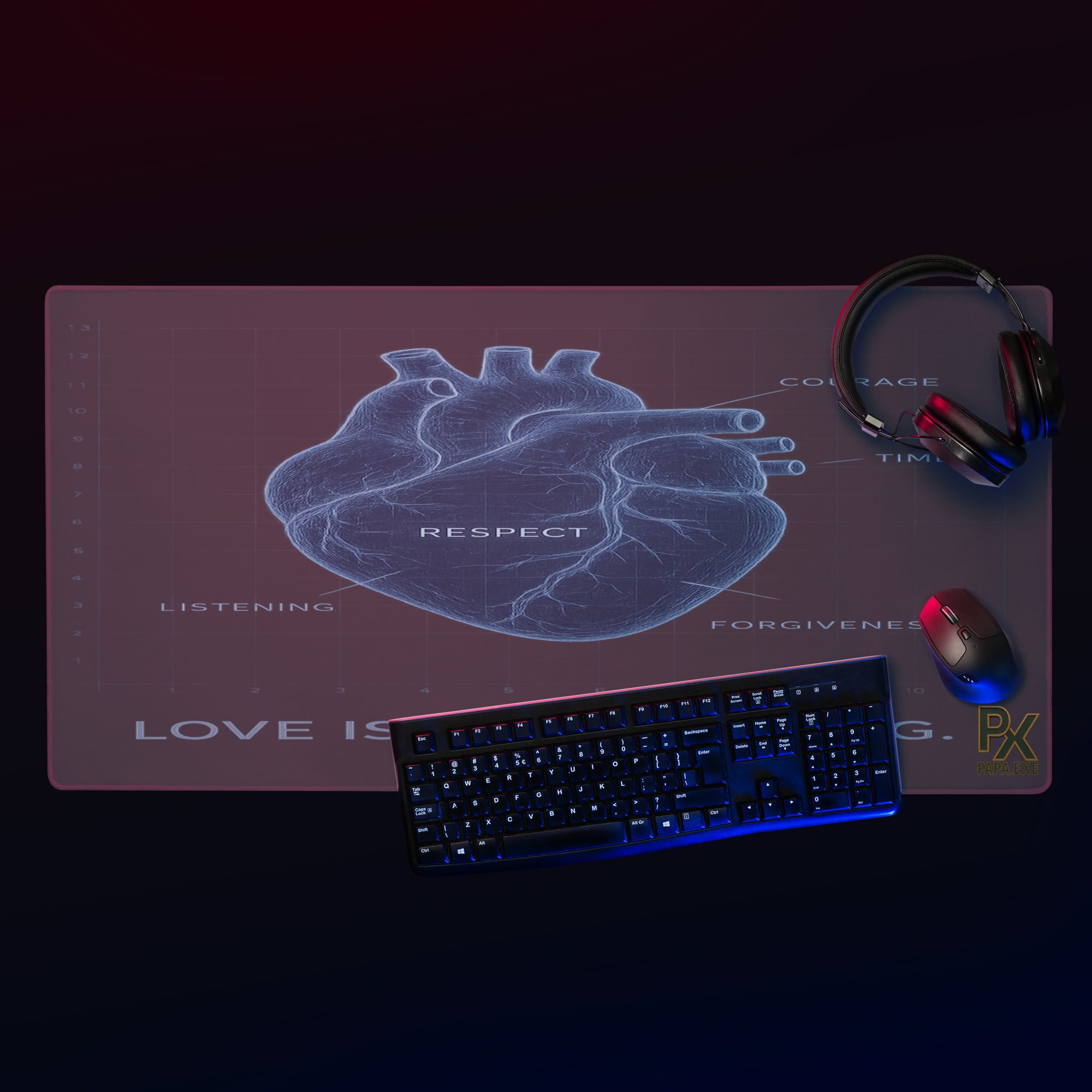 Gaming Mauspad | Bloodline Love Engineering