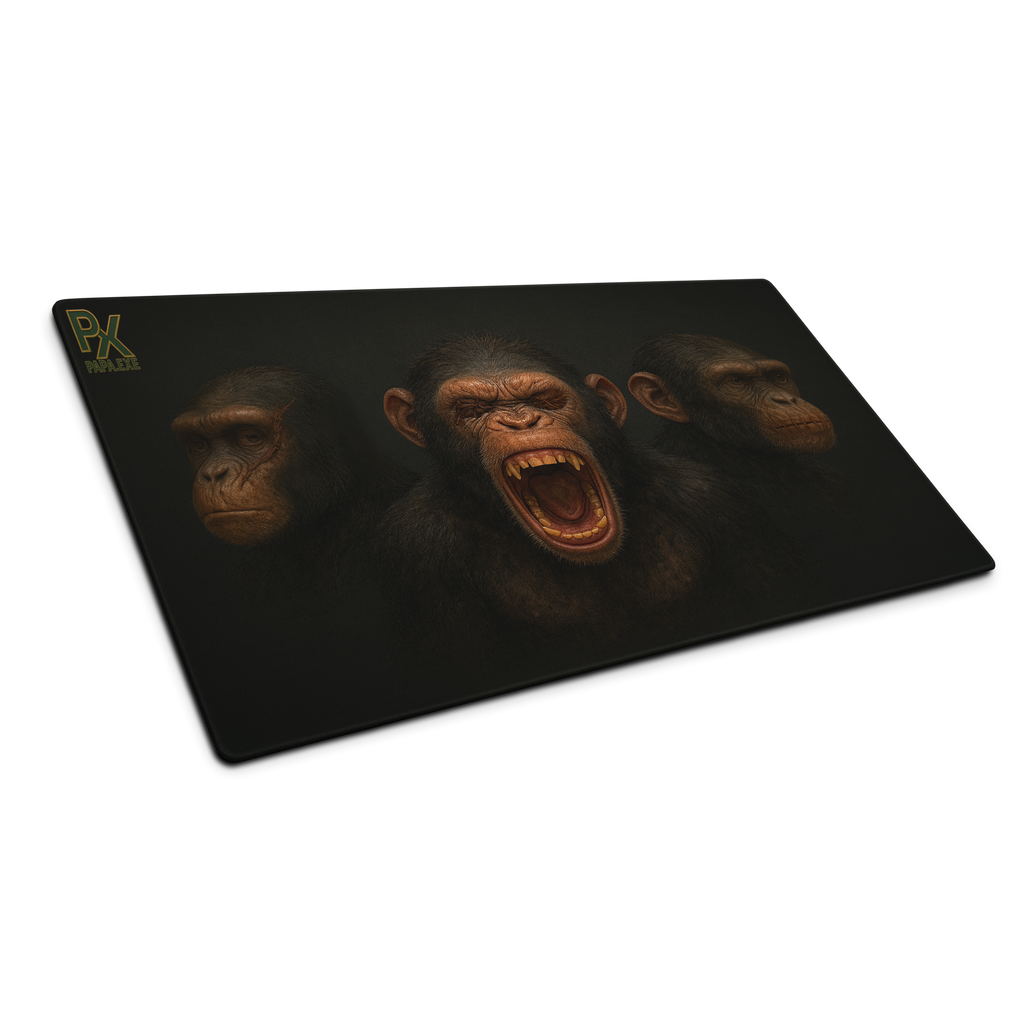 Gaming Mauspad | Bloodline  Affen Trio | Kikazaru | Mizaru | Iwazaru