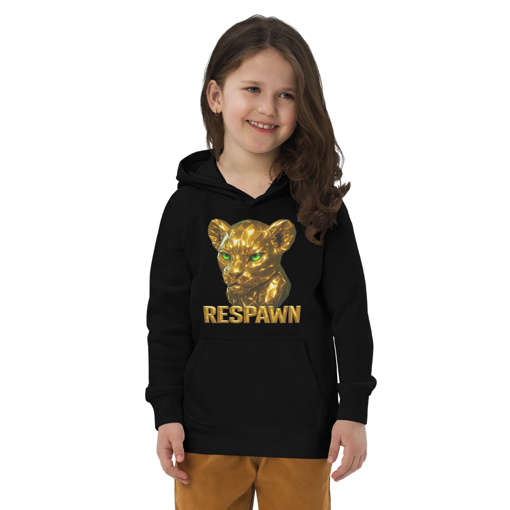Kids Eco Hoodie | Goldie Respawn Löwe