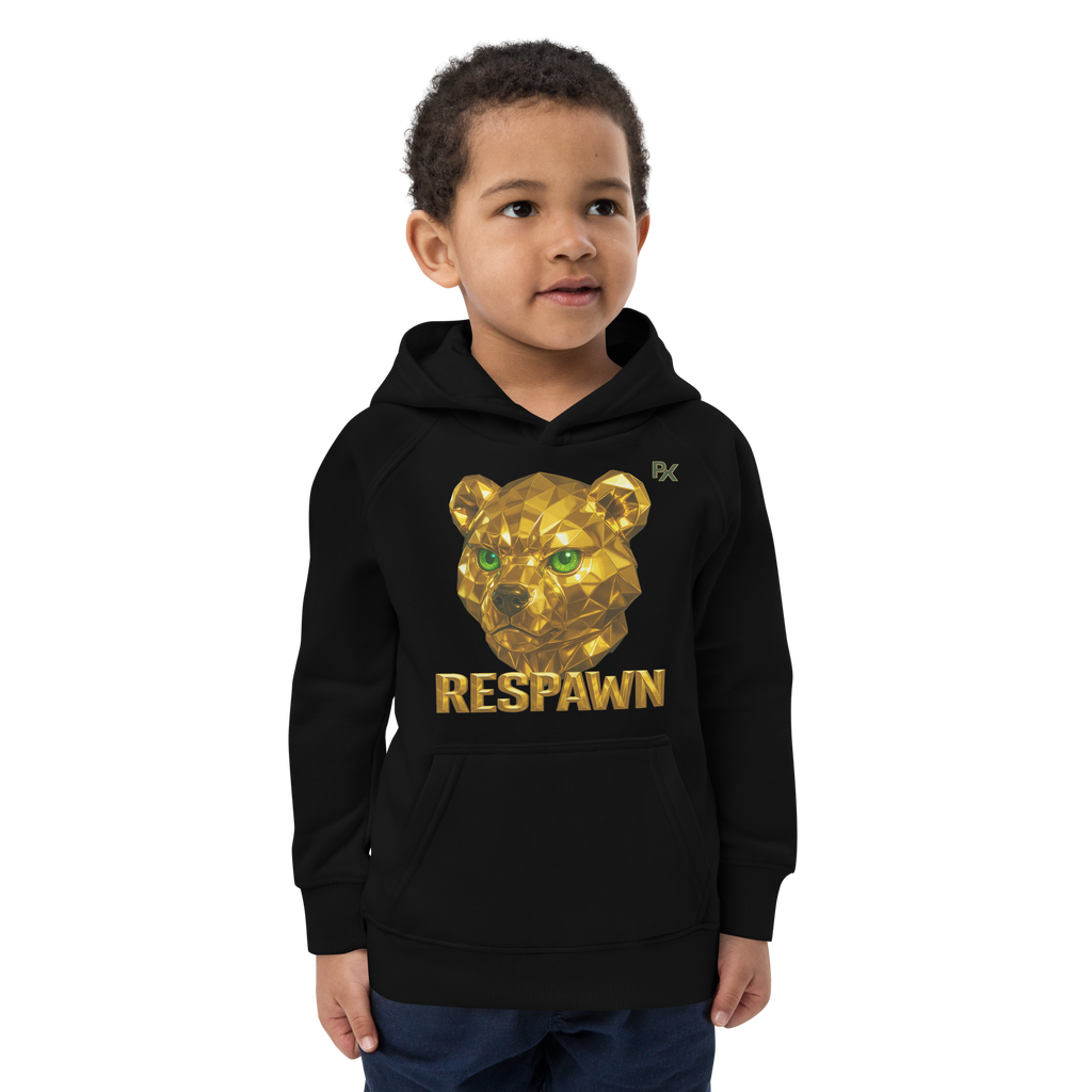 Kids Eco Hoodie | Goldie Respawn Ted
