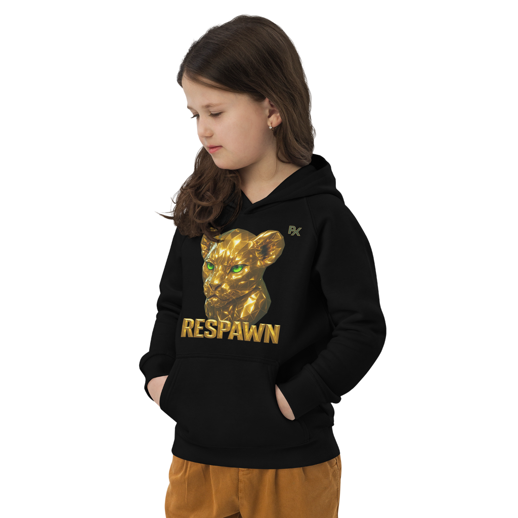 Kids Eco Hoodie | Goldie Respawn Löwe
