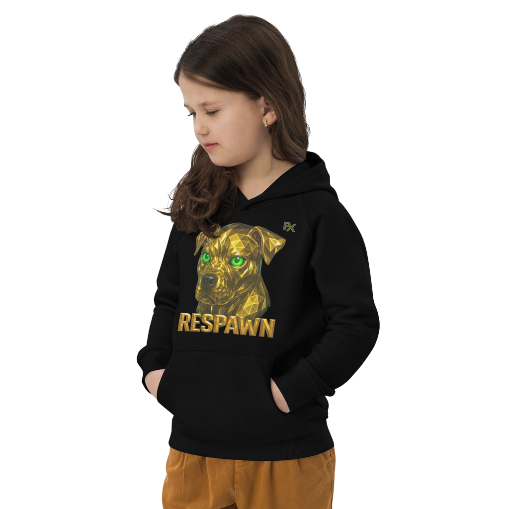 Kids Eco Hoodie | Goldie Respawn Pit