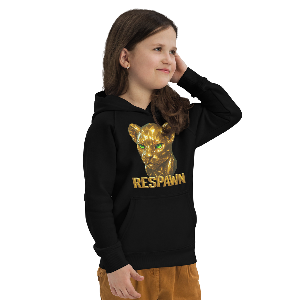 Kids Eco Hoodie | Goldie Respawn Löwe