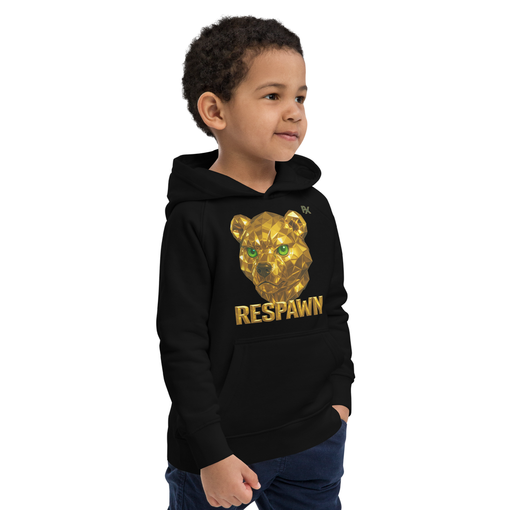 Kids Eco Hoodie | Goldie Respawn Ted