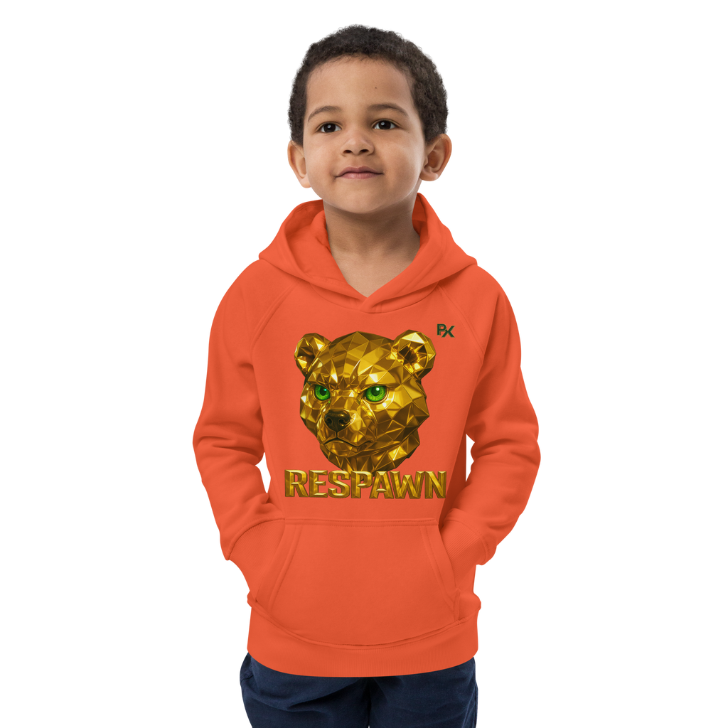 Kids Eco Hoodie | Goldie Respawn Ted