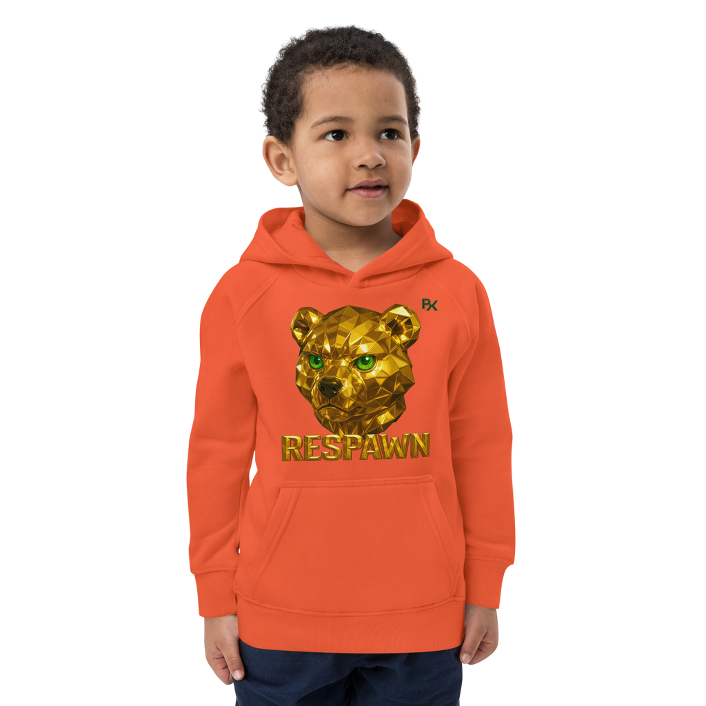 Kids Eco Hoodie | Goldie Respawn Ted