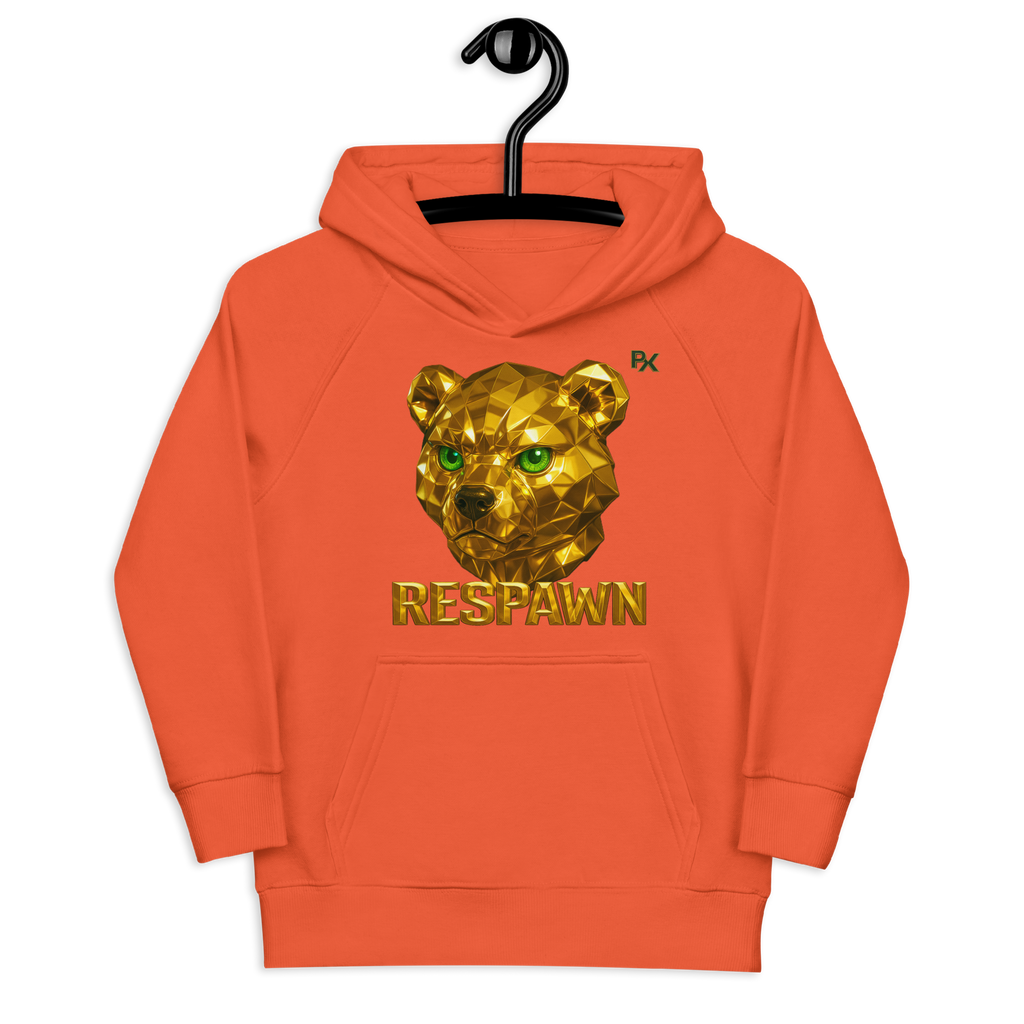 Kids Eco Hoodie | Goldie Respawn Ted