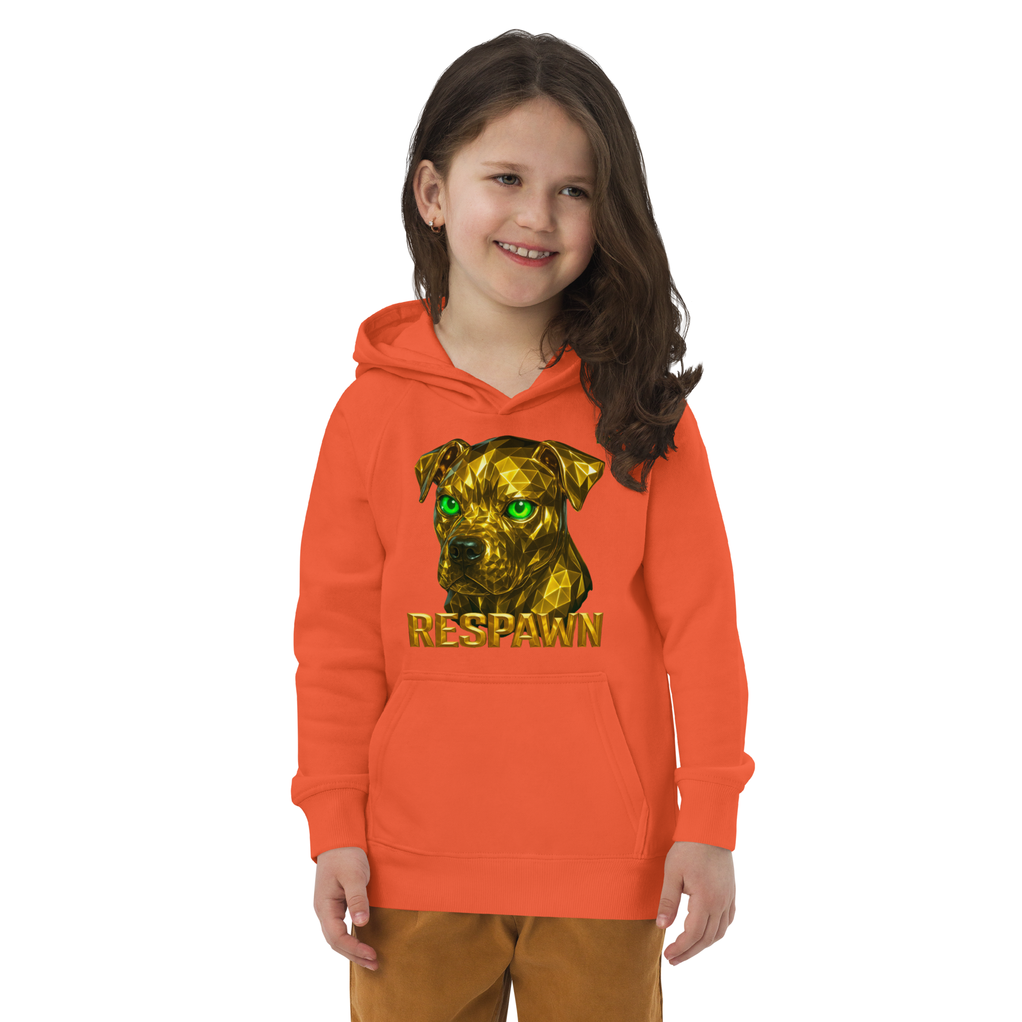 Kids Eco Hoodie | Goldie Respawn Pit